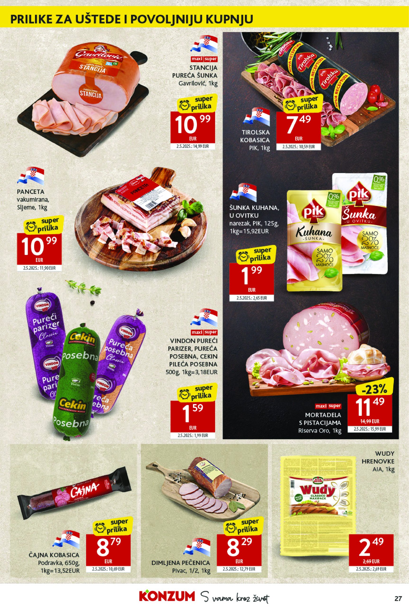 konzum - Prelistajte ovaj Konzum katalog, vrijedi od 04.06. do 12.06. - page: 27 konzum - Prelistajte ovaj Konzum katalog, vrijedi od 04.06. do 12.06. - page: 27