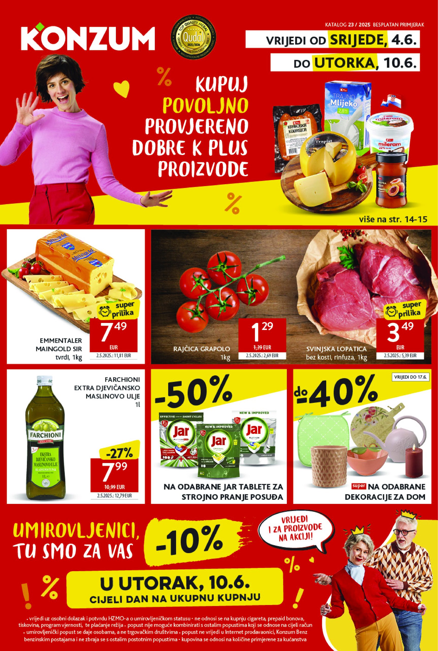 konzum - Prelistajte ovaj Konzum katalog, vrijedi od 04.06. do 12.06.