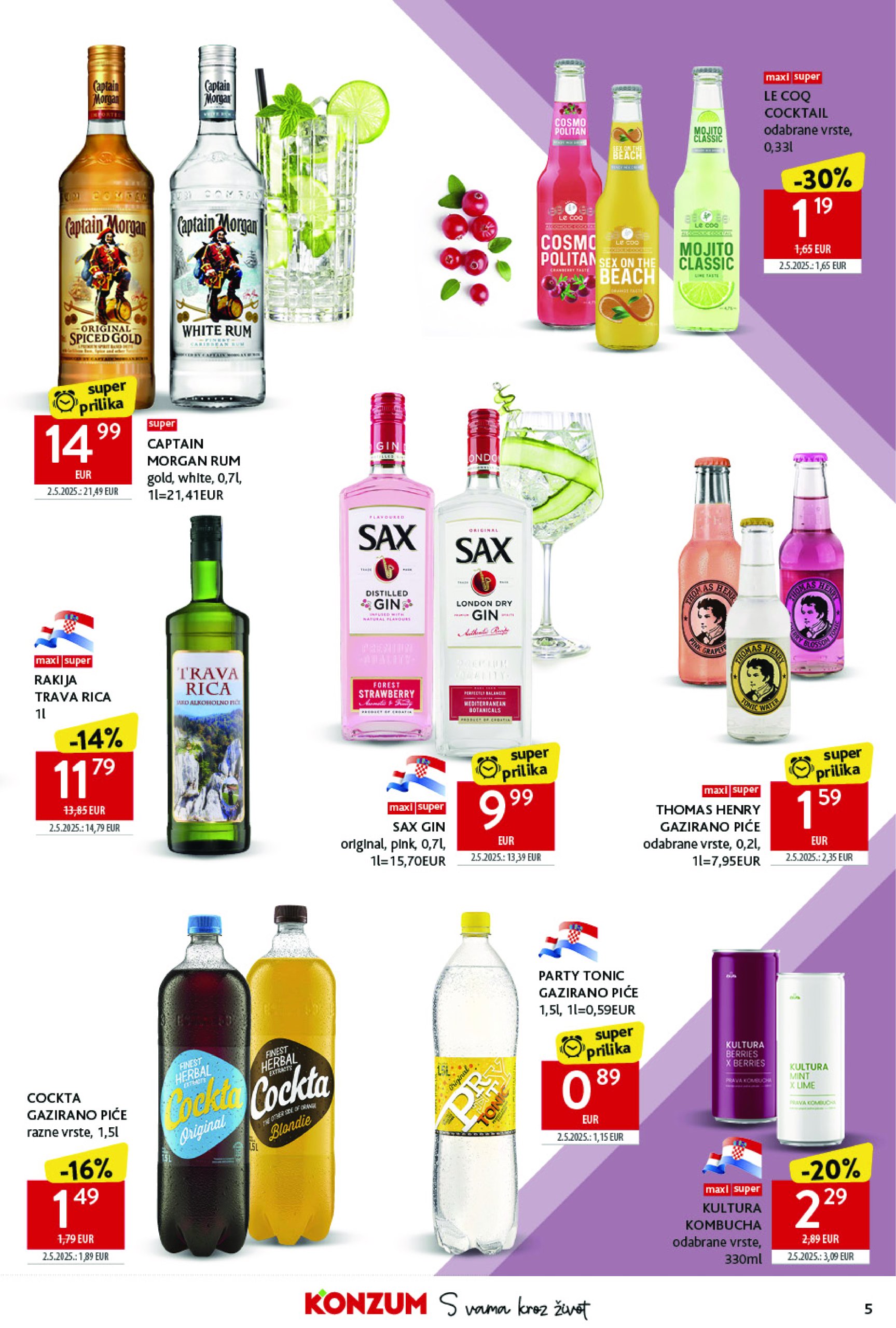 konzum - Prelistajte katalog Konzum, vrijedi od 18.06. do 24.06. - page: 5 konzum - Prelistajte katalog Konzum, vrijedi od 18.06. do 24.06. - page: 5