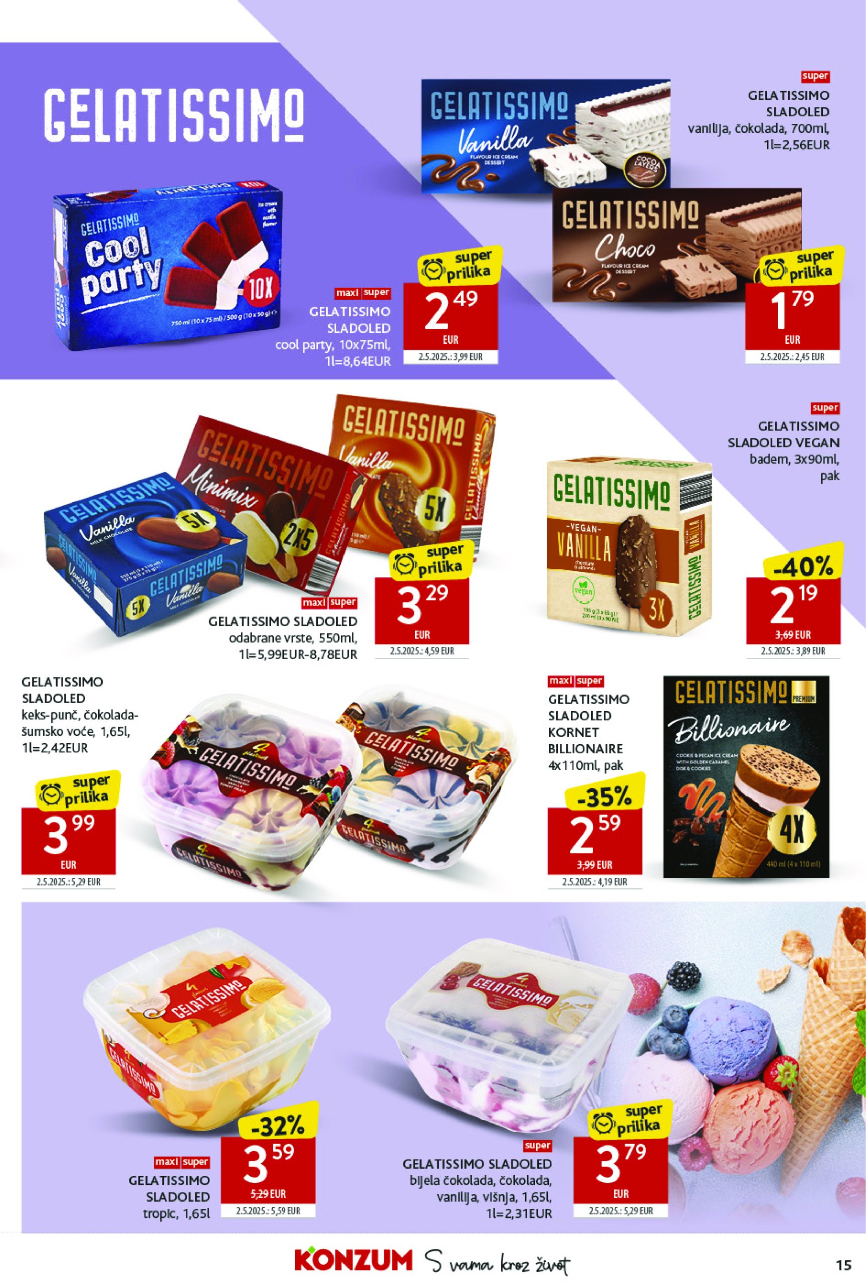 konzum - Prelistajte katalog Konzum, vrijedi od 25.06. do 01.07. - page: 15 konzum - Prelistajte katalog Konzum, vrijedi od 25.06. do 01.07. - page: 15