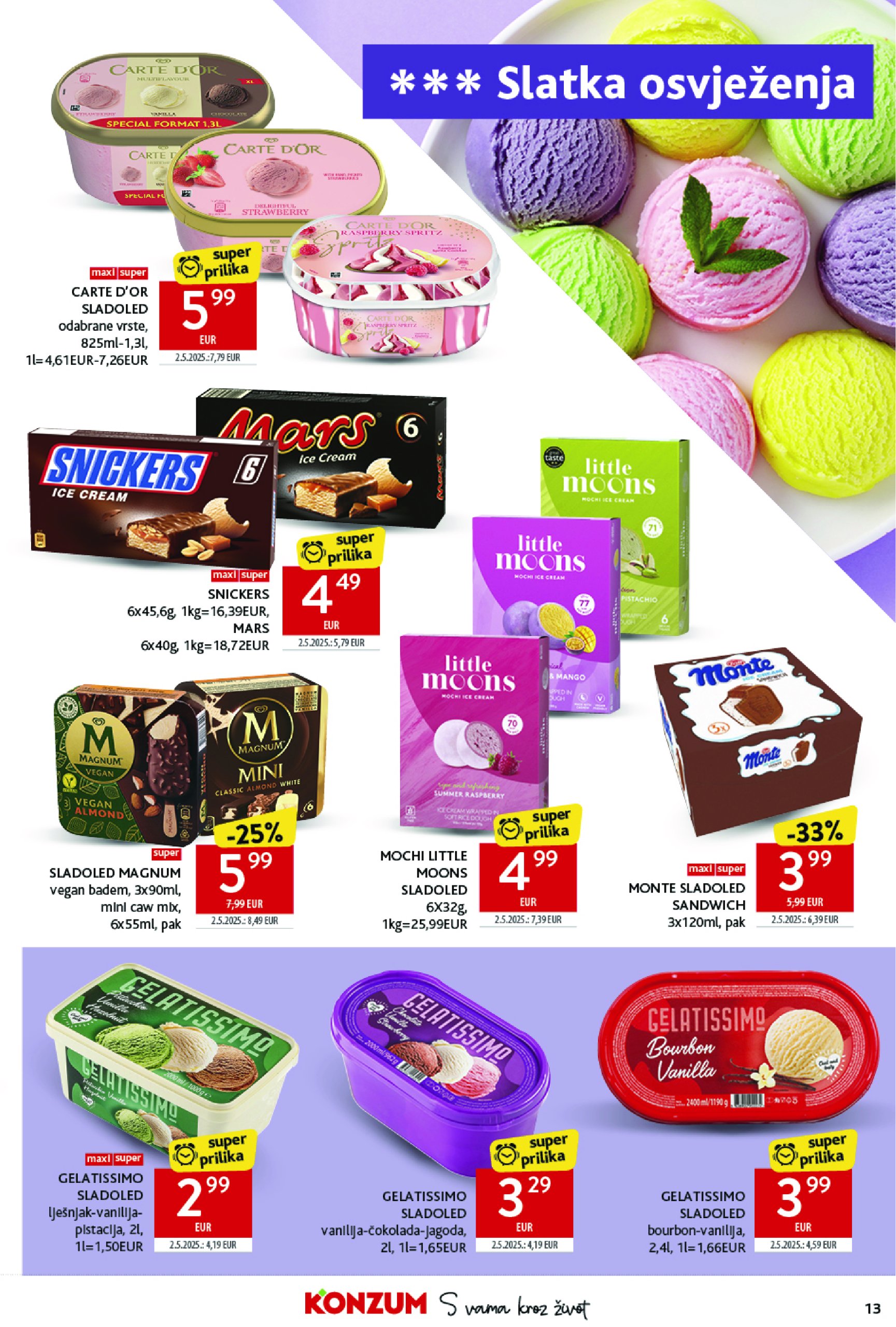 konzum - Prelistajte katalog Konzum, vrijedi od 25.06. do 01.07. - page: 13 konzum - Prelistajte katalog Konzum, vrijedi od 25.06. do 01.07. - page: 13