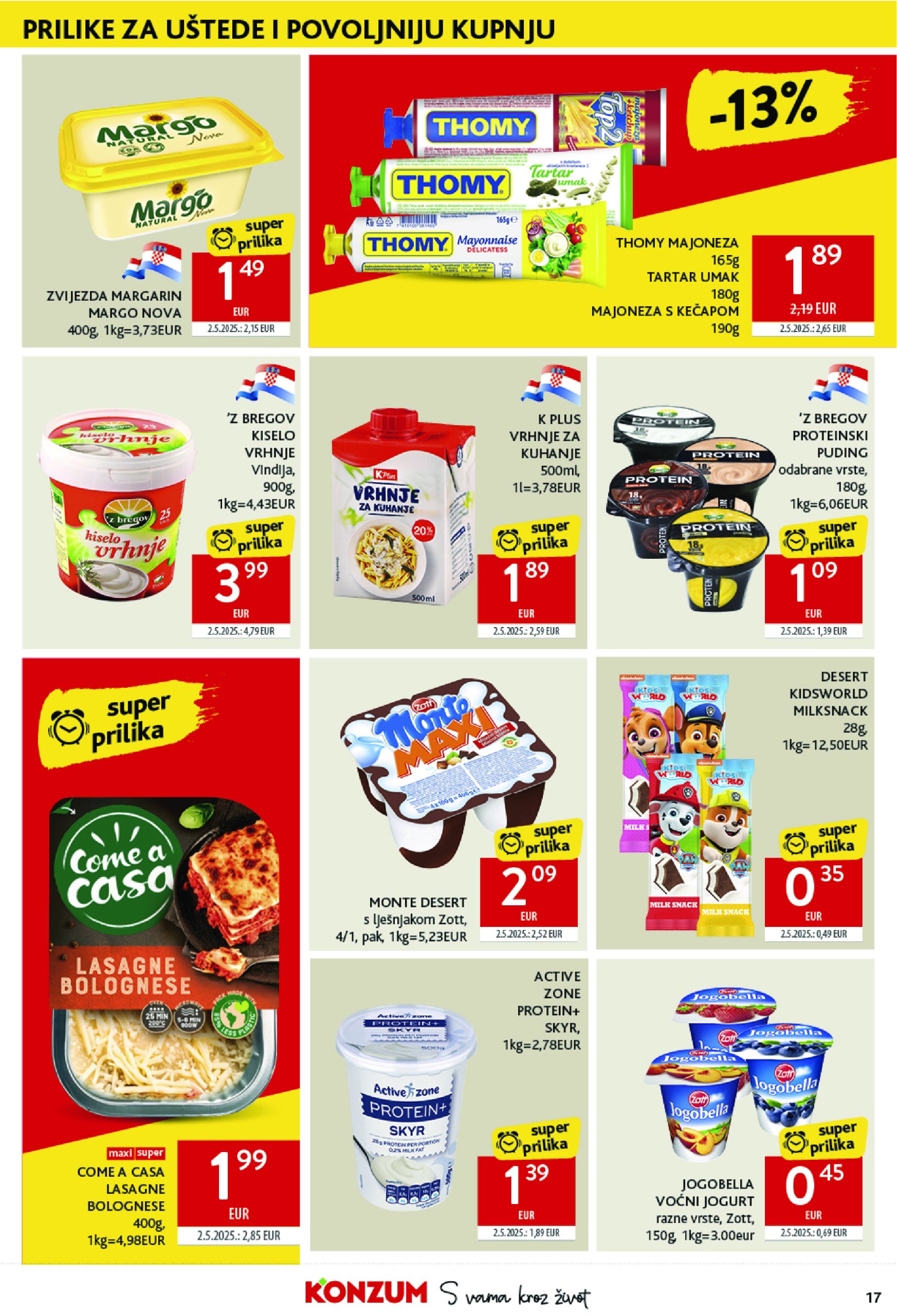 konzum - Prelistajte katalog Konzum, vrijedi od 25.06. do 01.07. - page: 17 konzum - Prelistajte katalog Konzum, vrijedi od 25.06. do 01.07. - page: 17