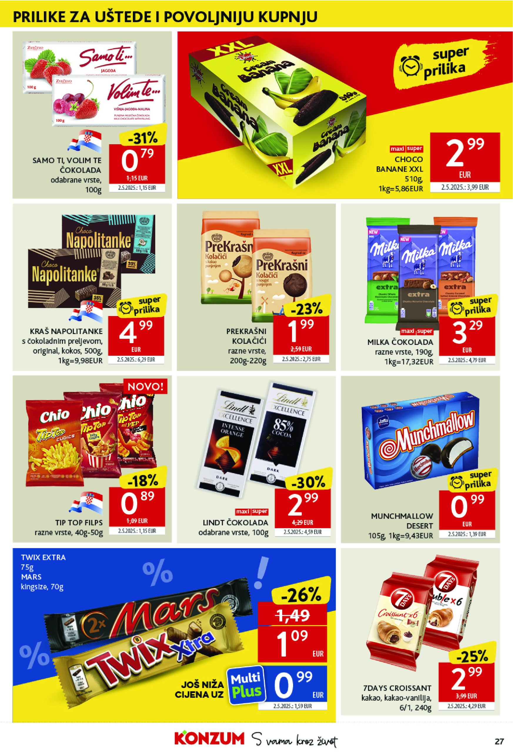 konzum - Prelistajte katalog Konzum, vrijedi od 25.06. do 01.07. - page: 27 konzum - Prelistajte katalog Konzum, vrijedi od 25.06. do 01.07. - page: 27