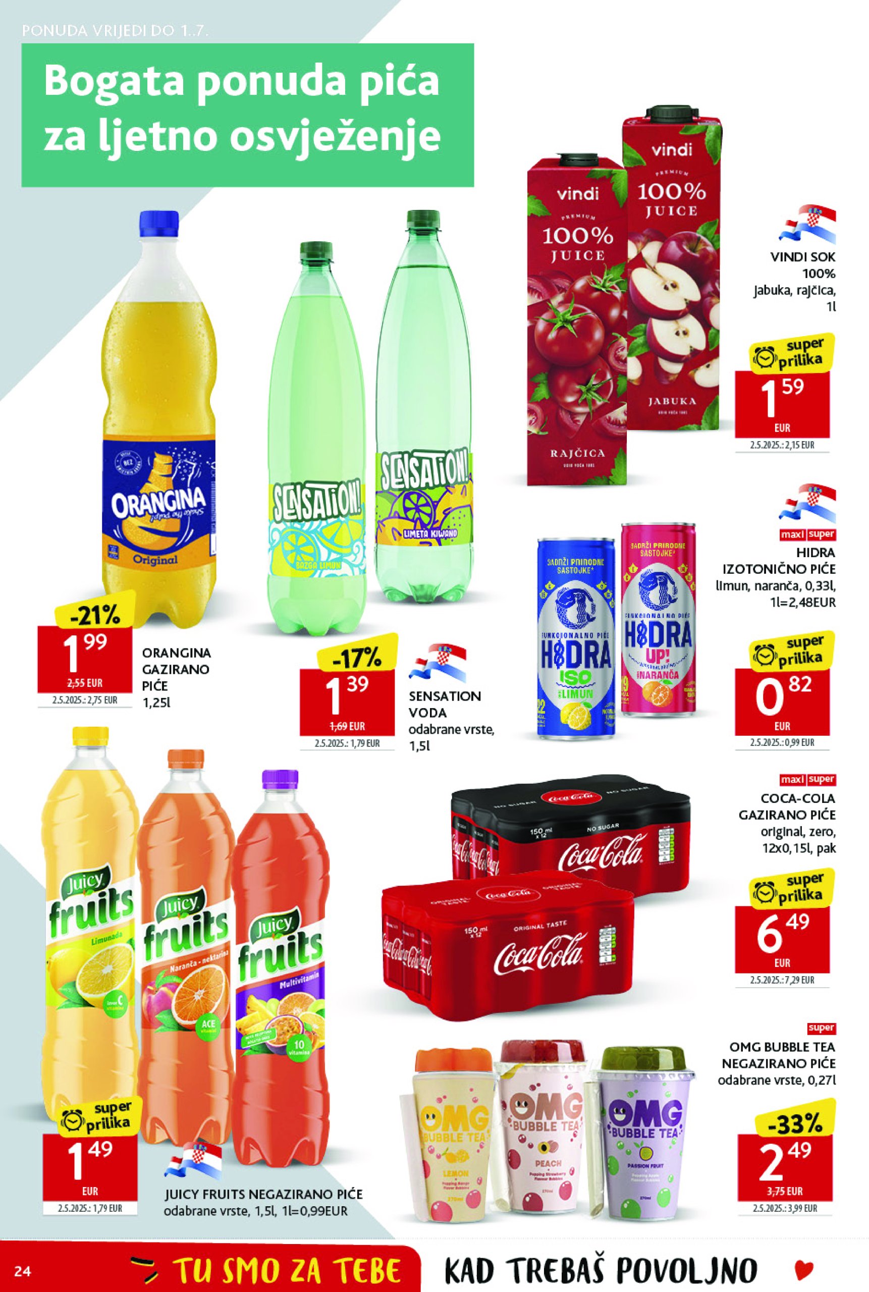 konzum - Prelistajte katalog Konzum, vrijedi od 25.06. do 01.07. - page: 24 konzum - Prelistajte katalog Konzum, vrijedi od 25.06. do 01.07. - page: 24