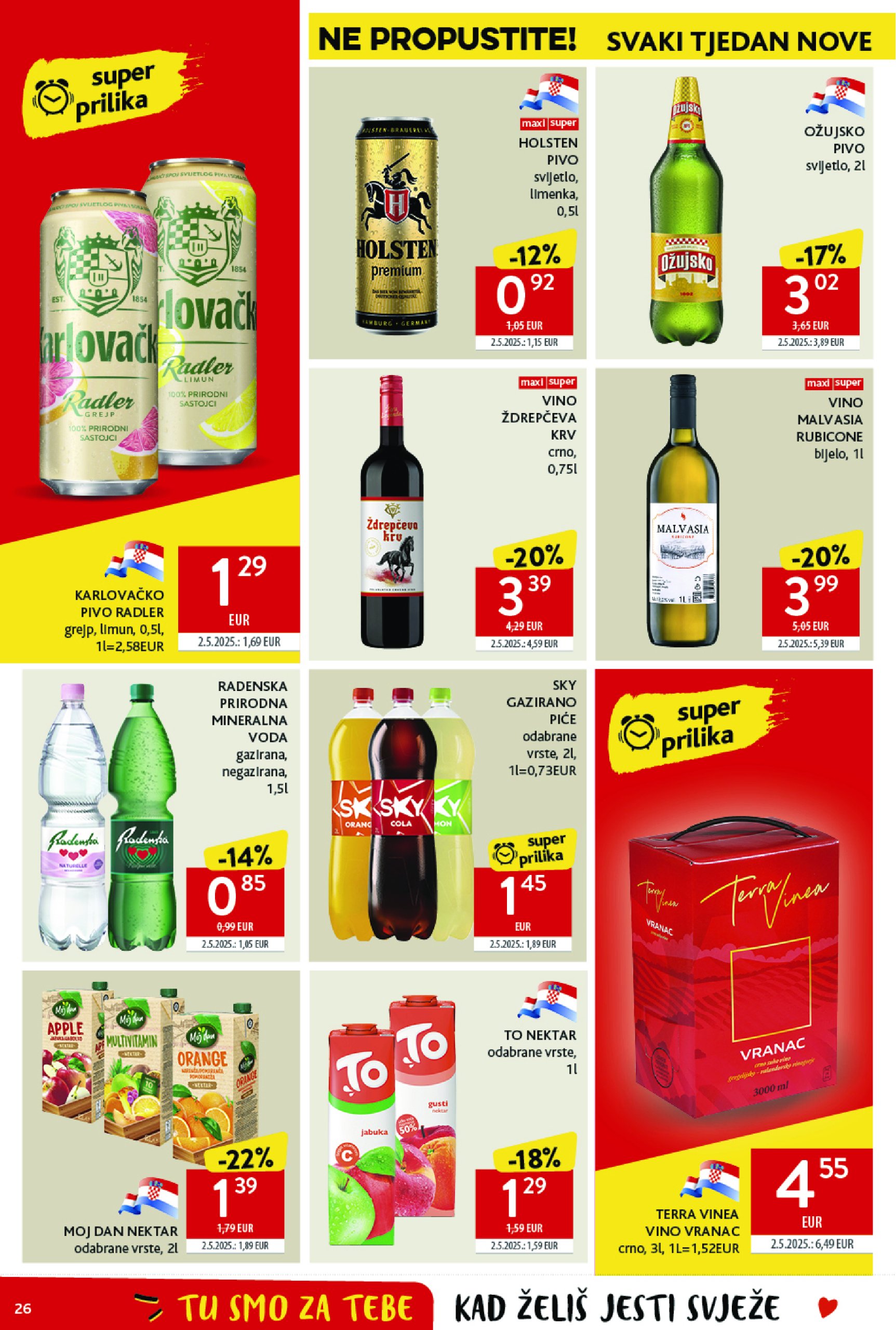 konzum - Prelistajte katalog Konzum, vrijedi od 25.06. do 01.07. - page: 26 konzum - Prelistajte katalog Konzum, vrijedi od 25.06. do 01.07. - page: 26
