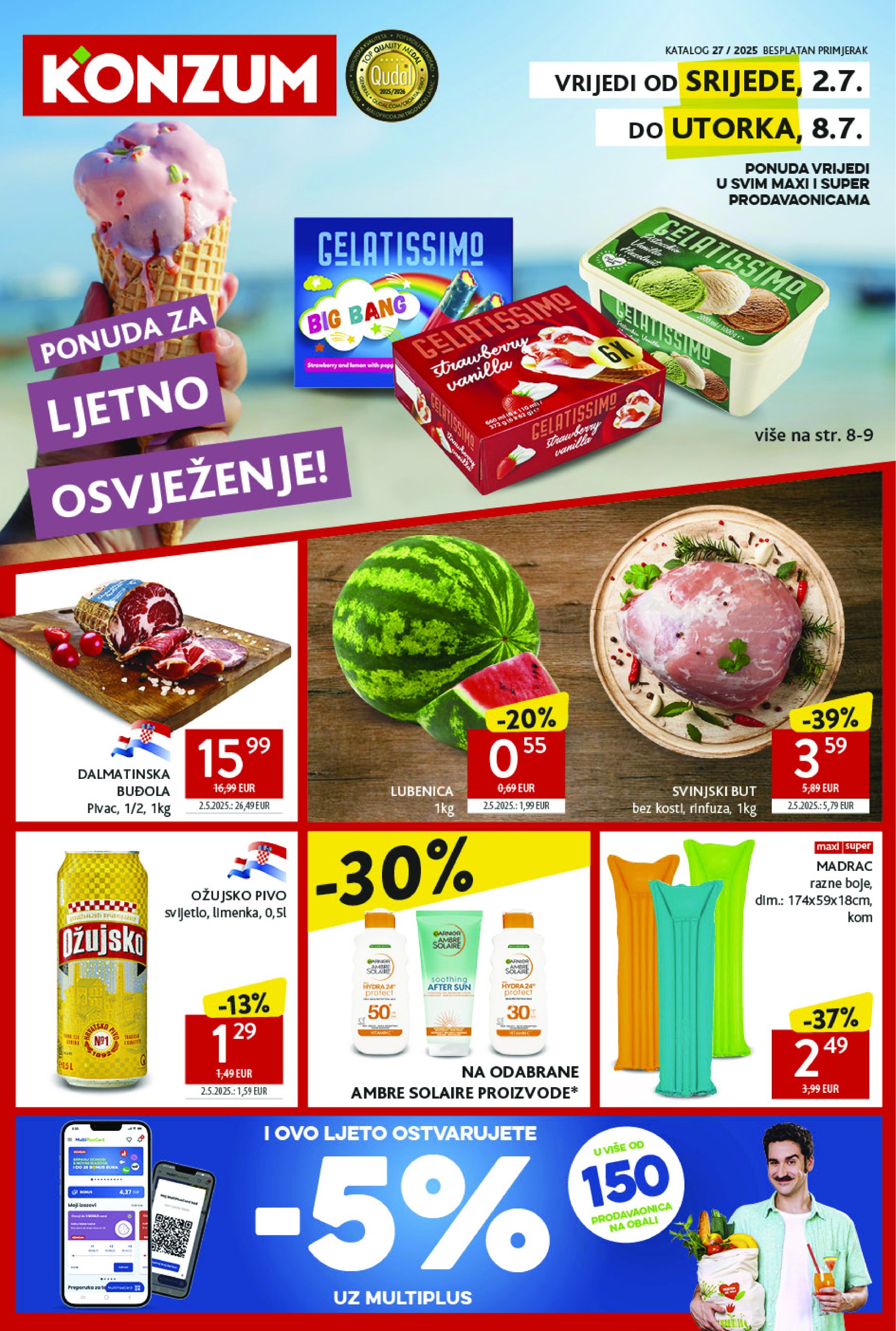konzum - Prelistajte katalog Konzum, vrijedi od 02.07. do 08.07.