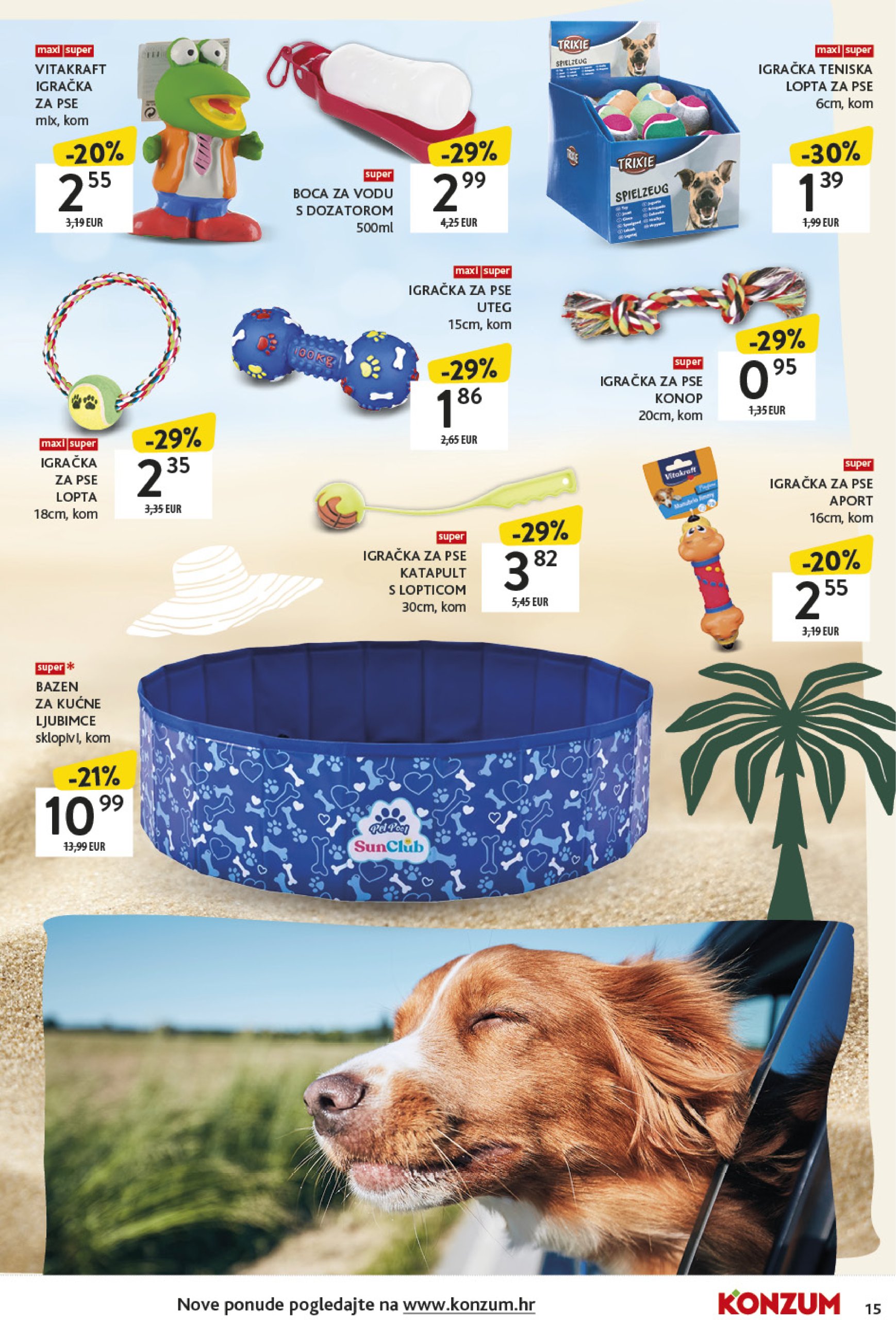 konzum - Prelistajte katalog Konzum - Katalog ljubimci, vrijedi od 07.07. do 27.07. - page: 15