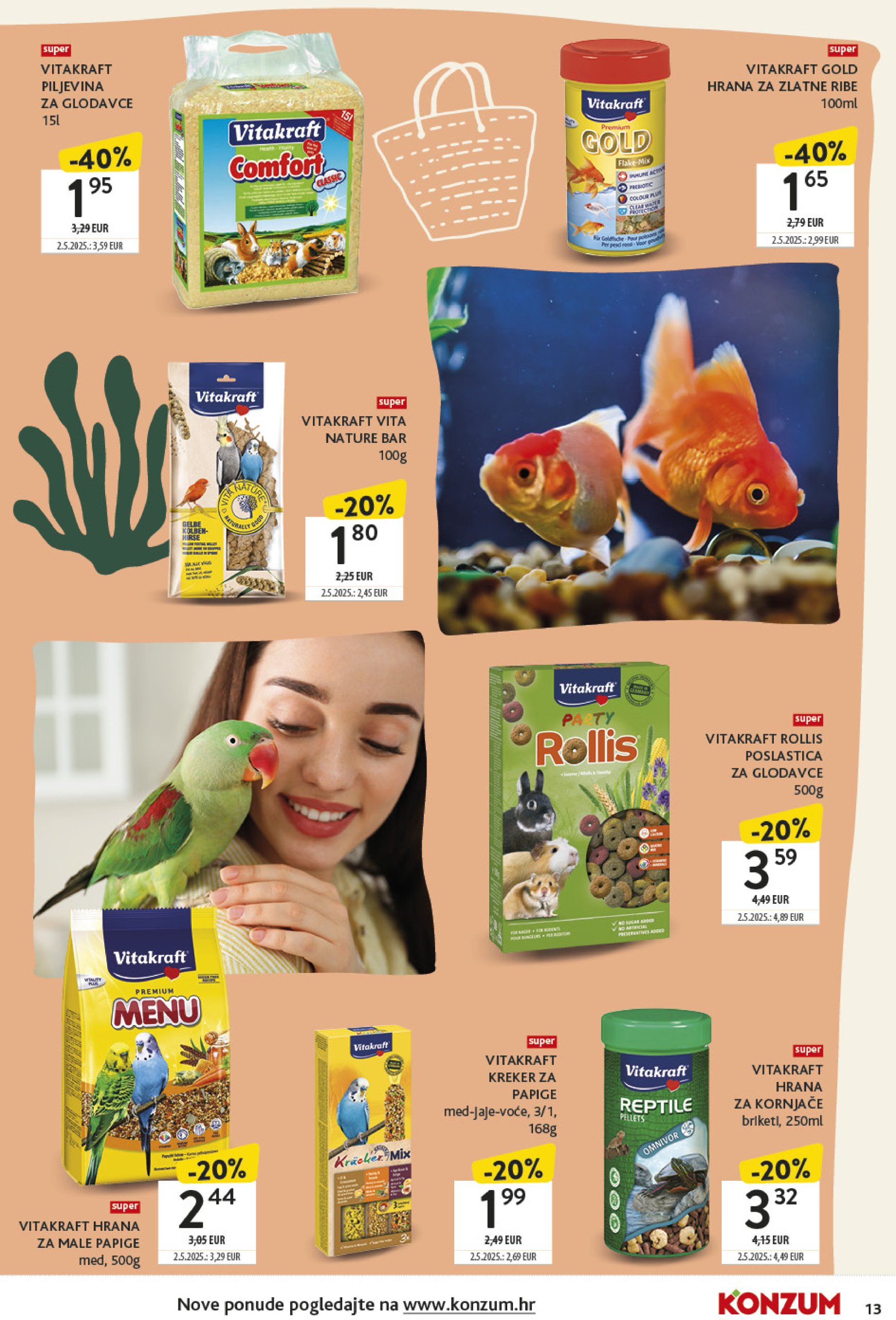 konzum - Prelistajte katalog Konzum - Katalog ljubimci, vrijedi od 07.07. do 27.07. - page: 13