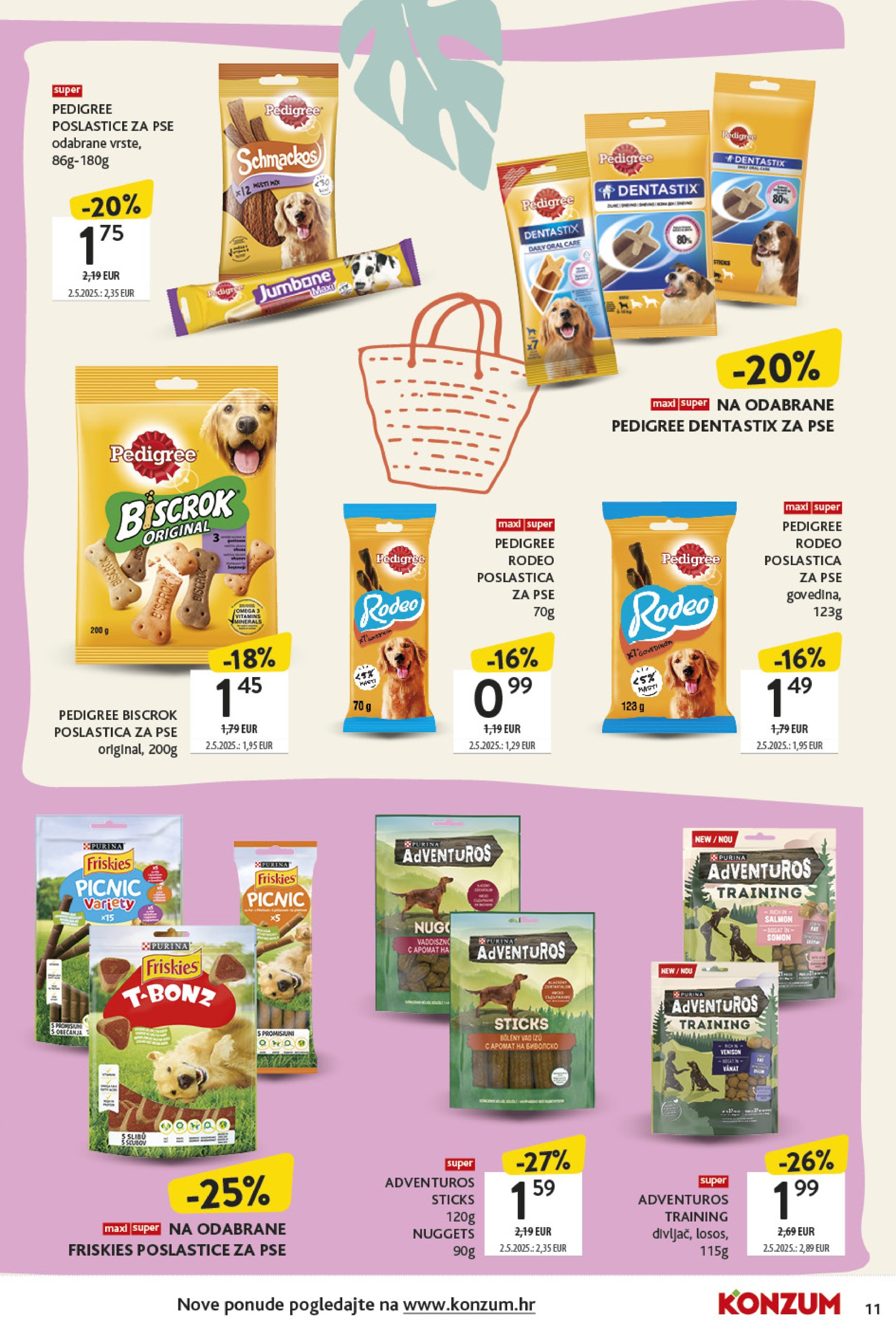 konzum - Prelistajte katalog Konzum - Katalog ljubimci, vrijedi od 07.07. do 27.07. - page: 11