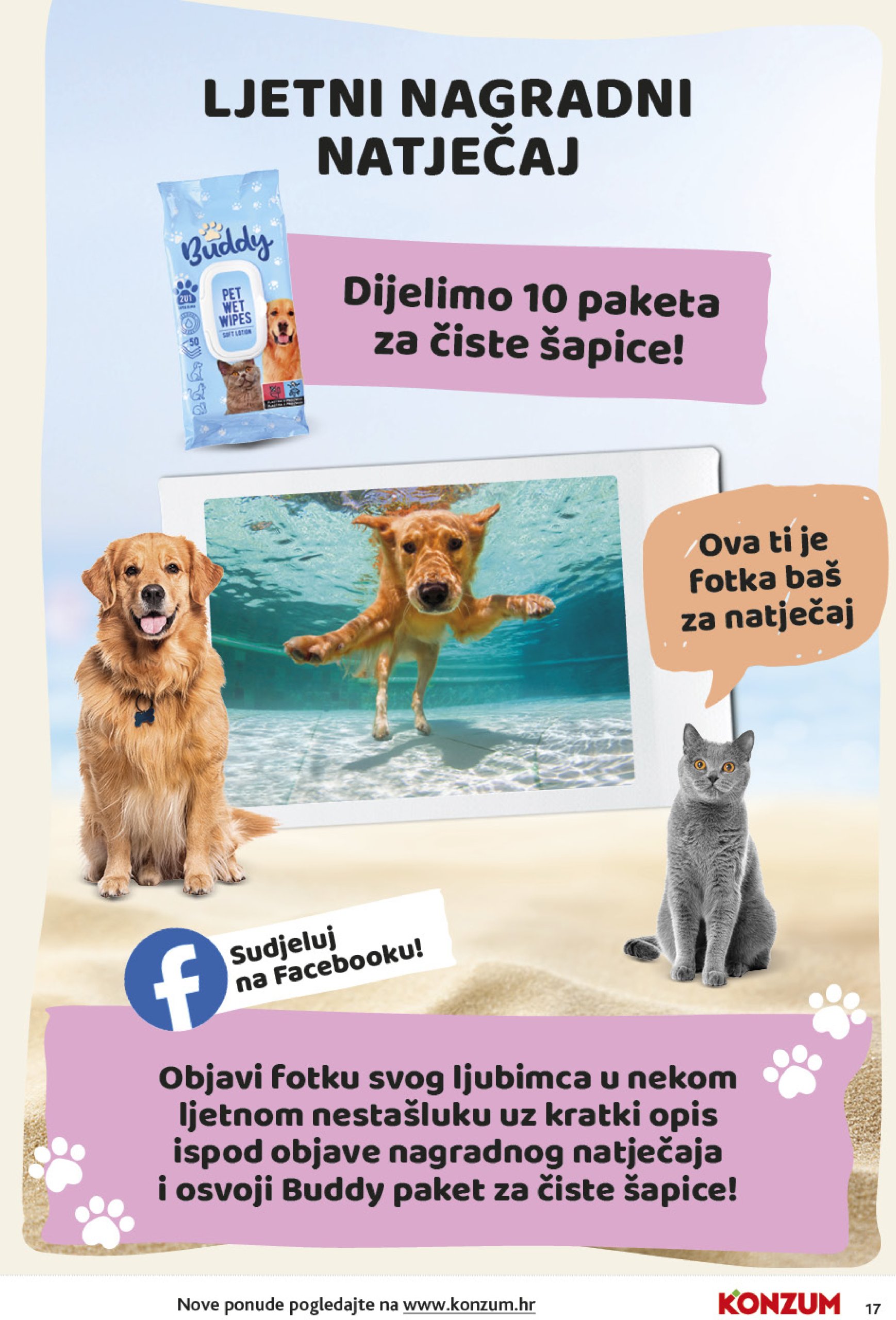 konzum - Prelistajte katalog Konzum - Katalog ljubimci, vrijedi od 07.07. do 27.07. - page: 17