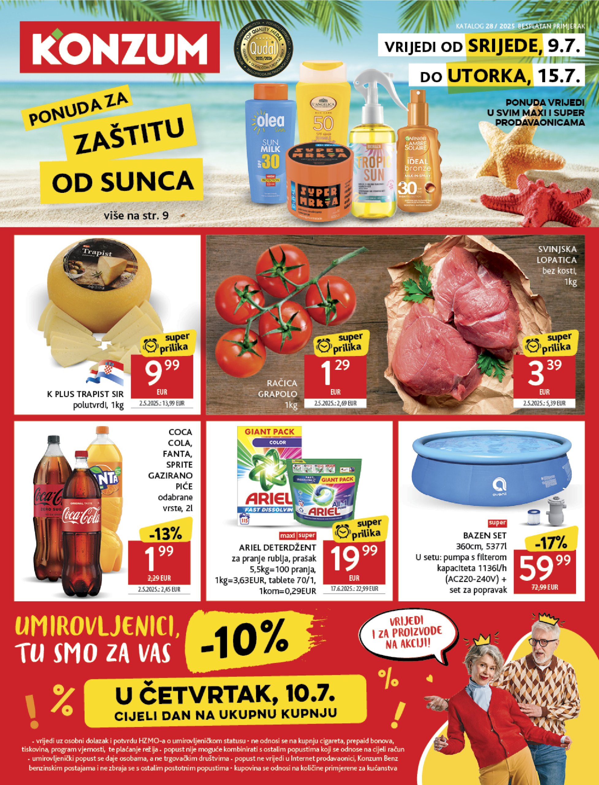 konzum - Prelistajte katalog Konzum, vrijedi od 09.07. do 15.07.