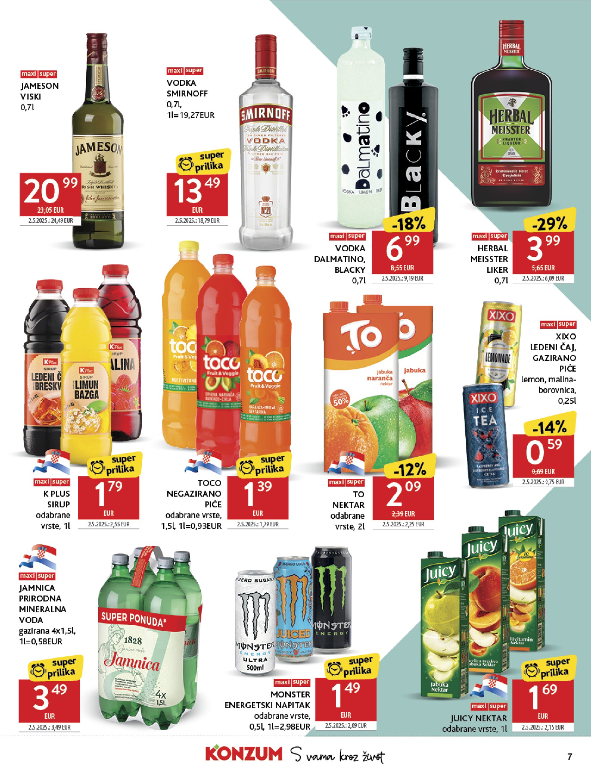 konzum - Prelistajte katalog Konzum, vrijedi od 09.07. do 15.07. - page: 7 konzum - Prelistajte katalog Konzum, vrijedi od 09.07. do 15.07. - page: 7