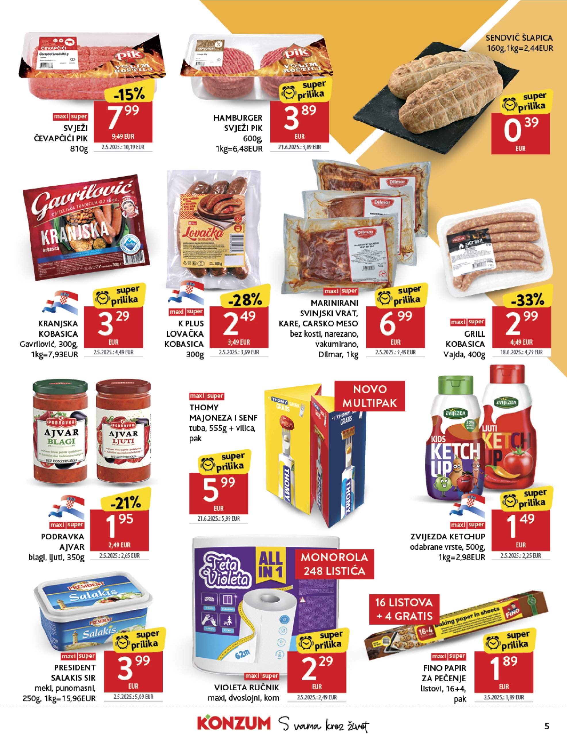 konzum - Prelistajte katalog Konzum, vrijedi od 09.07. do 15.07. - page: 5 konzum - Prelistajte katalog Konzum, vrijedi od 09.07. do 15.07. - page: 5