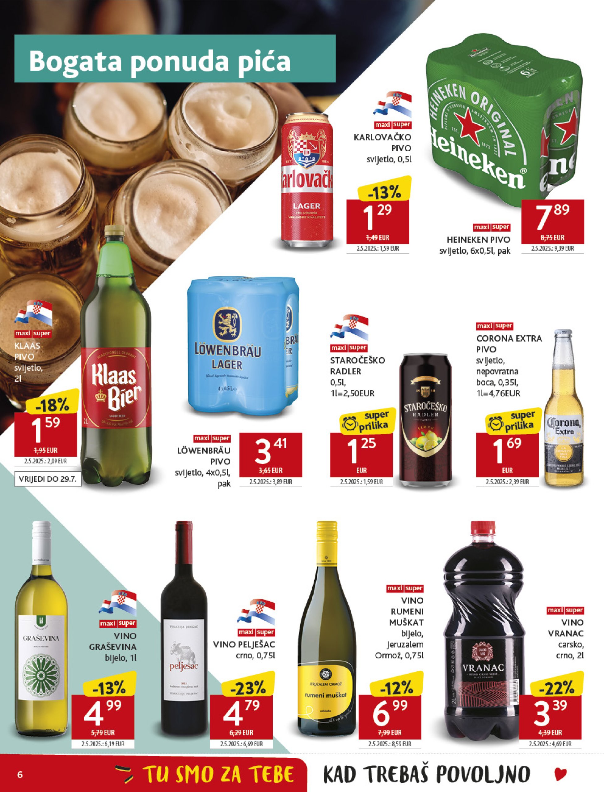 konzum - Prelistajte katalog Konzum, vrijedi od 16.07. do 22.07. - page: 6 konzum - Prelistajte katalog Konzum, vrijedi od 16.07. do 22.07. - page: 6