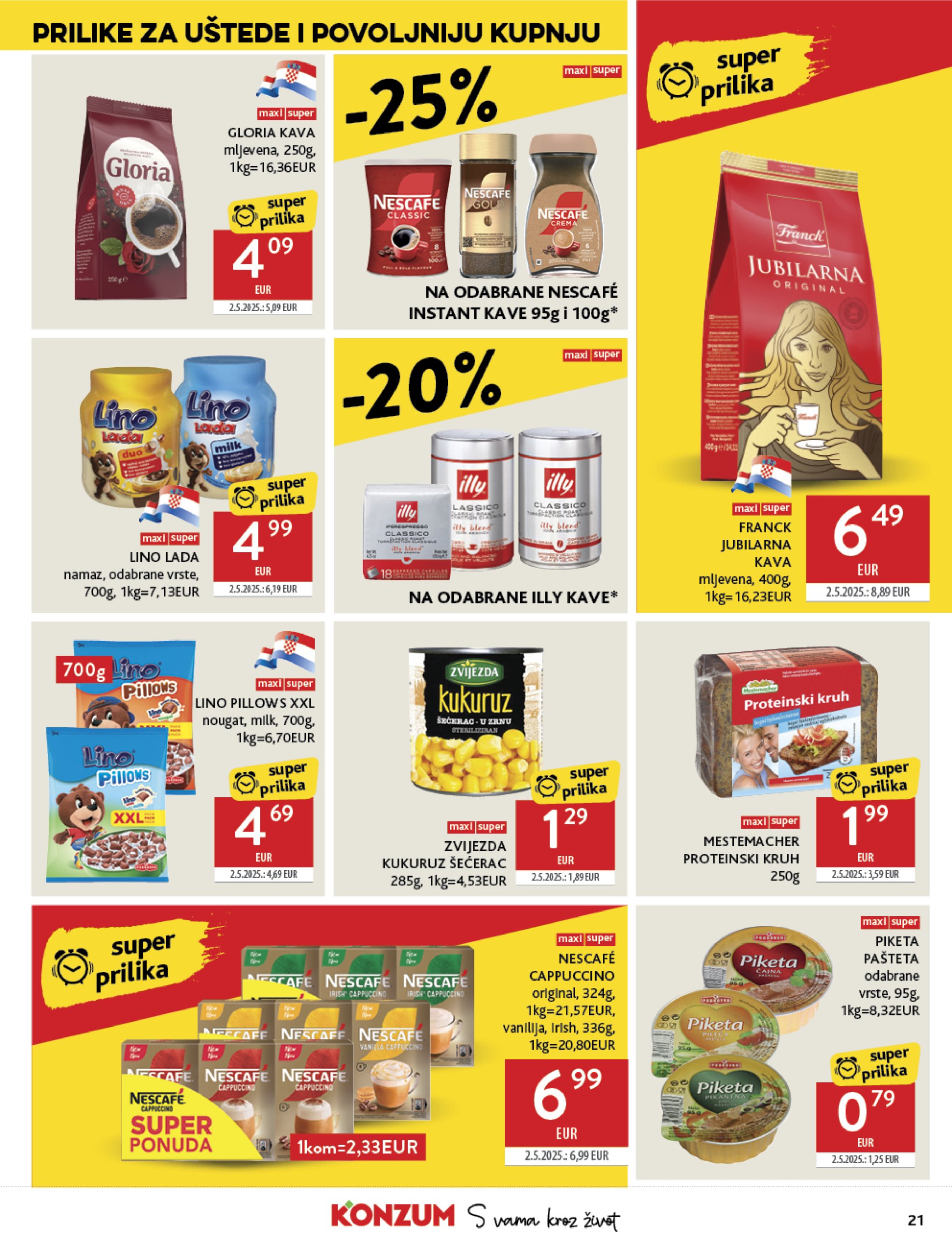 konzum - Prelistajte katalog Konzum, vrijedi od 23.07. do 29.07. - page: 21 konzum - Prelistajte katalog Konzum, vrijedi od 23.07. do 29.07. - page: 21