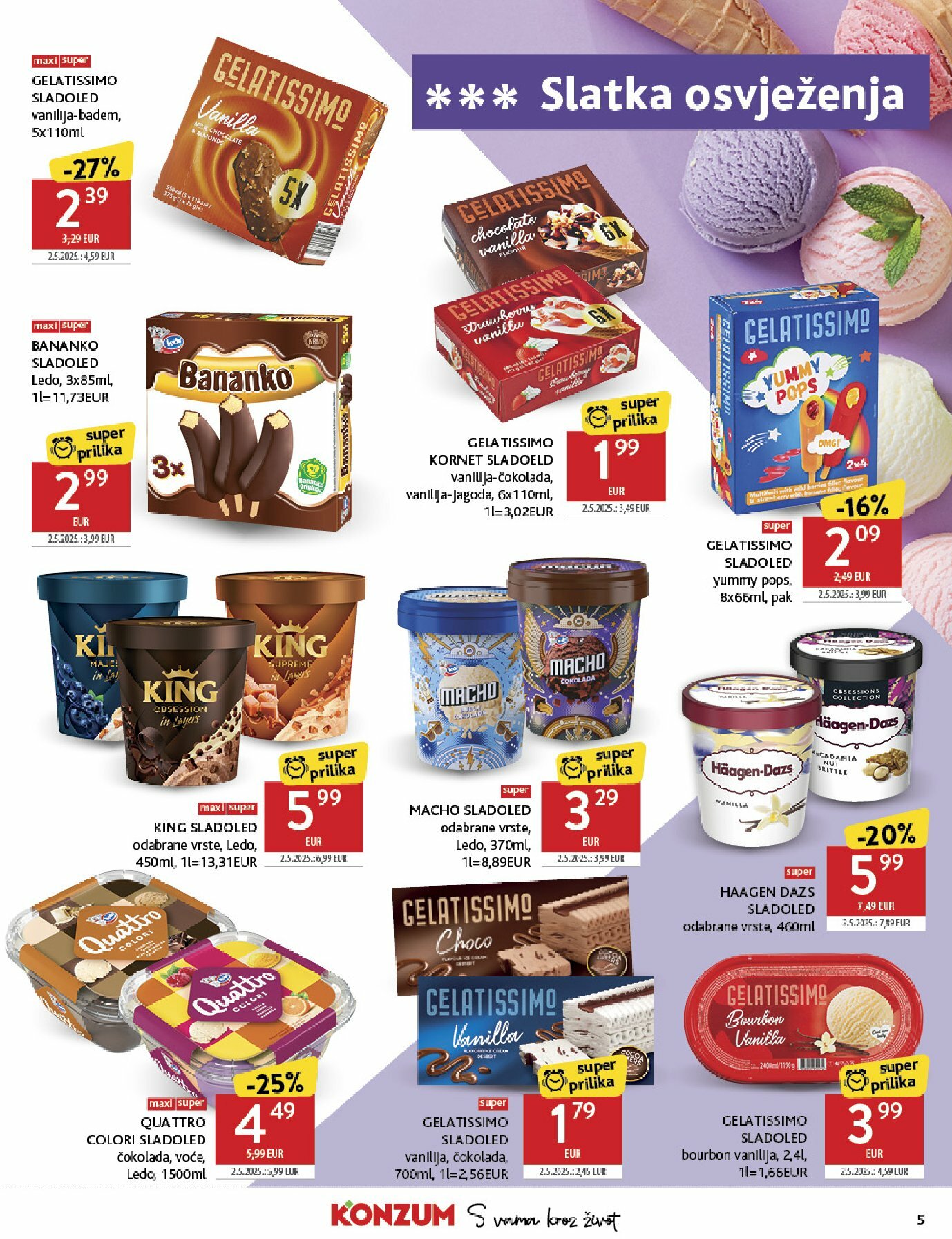 konzum - Prelistajte katalog Konzum, vrijedi od 13.08. do 19.08. - page: 5