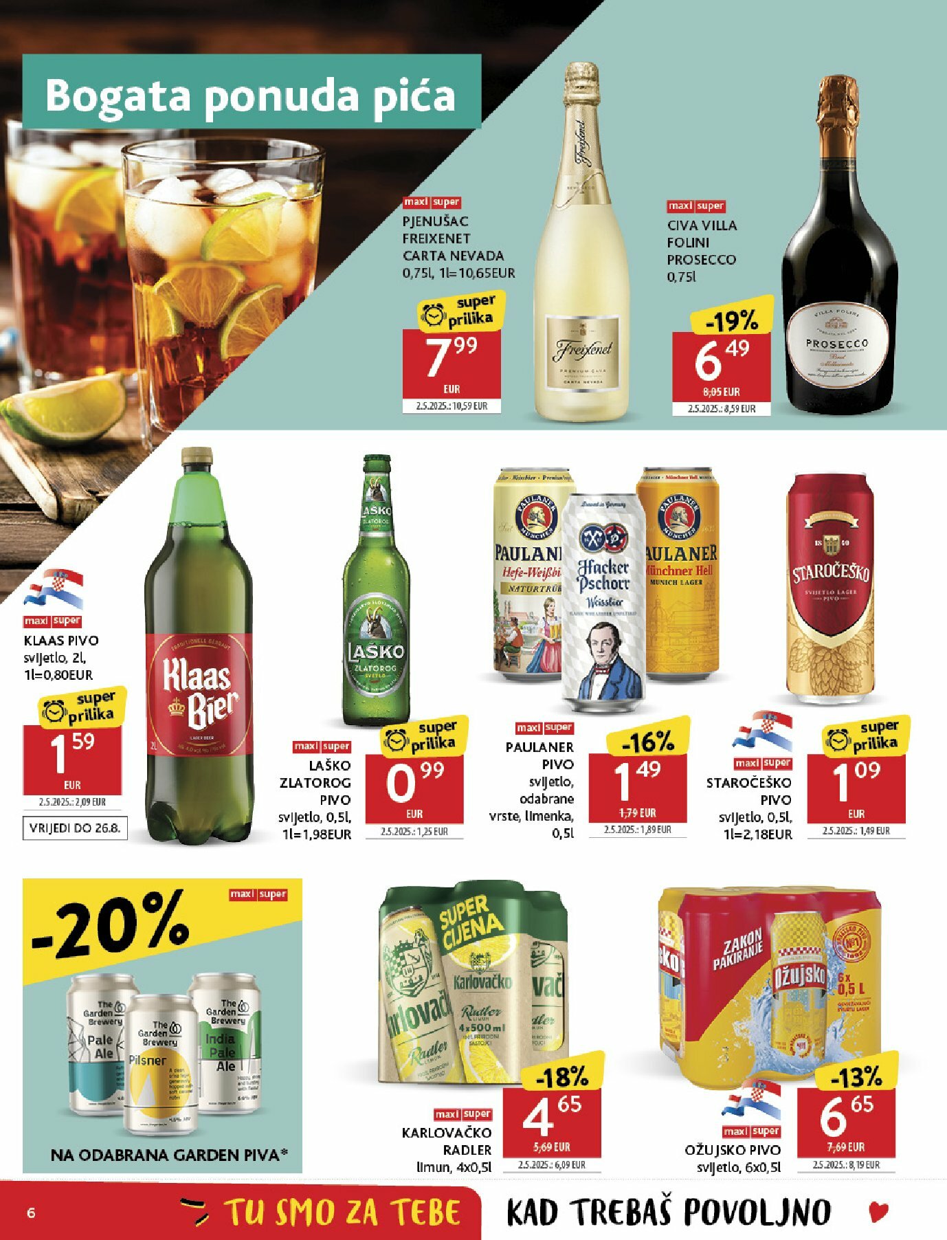 konzum - Prelistajte katalog Konzum, vrijedi od 13.08. do 19.08. - page: 6