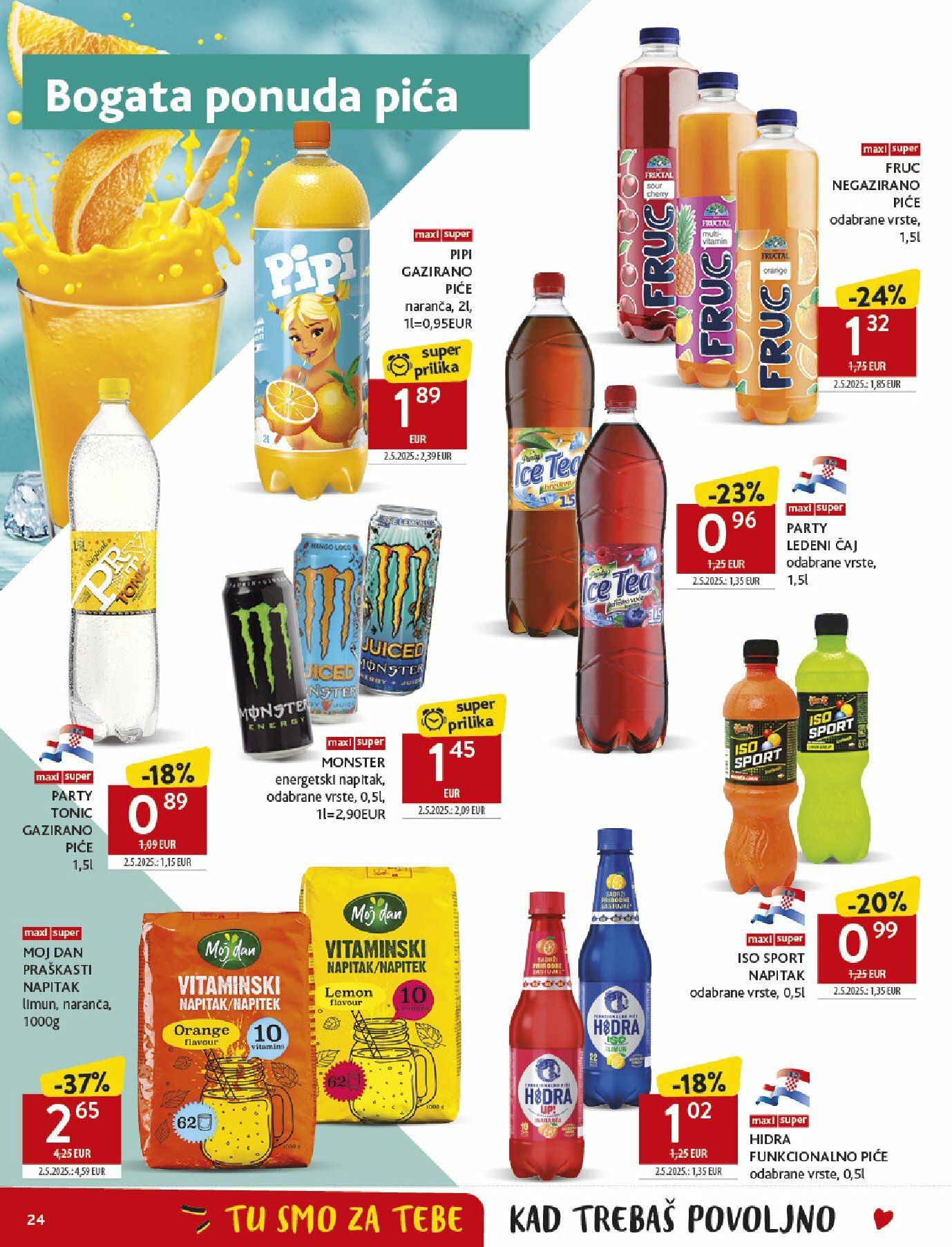 konzum - Prelistajte katalog Konzum, vrijedi od 13.08. do 19.08. - page: 24