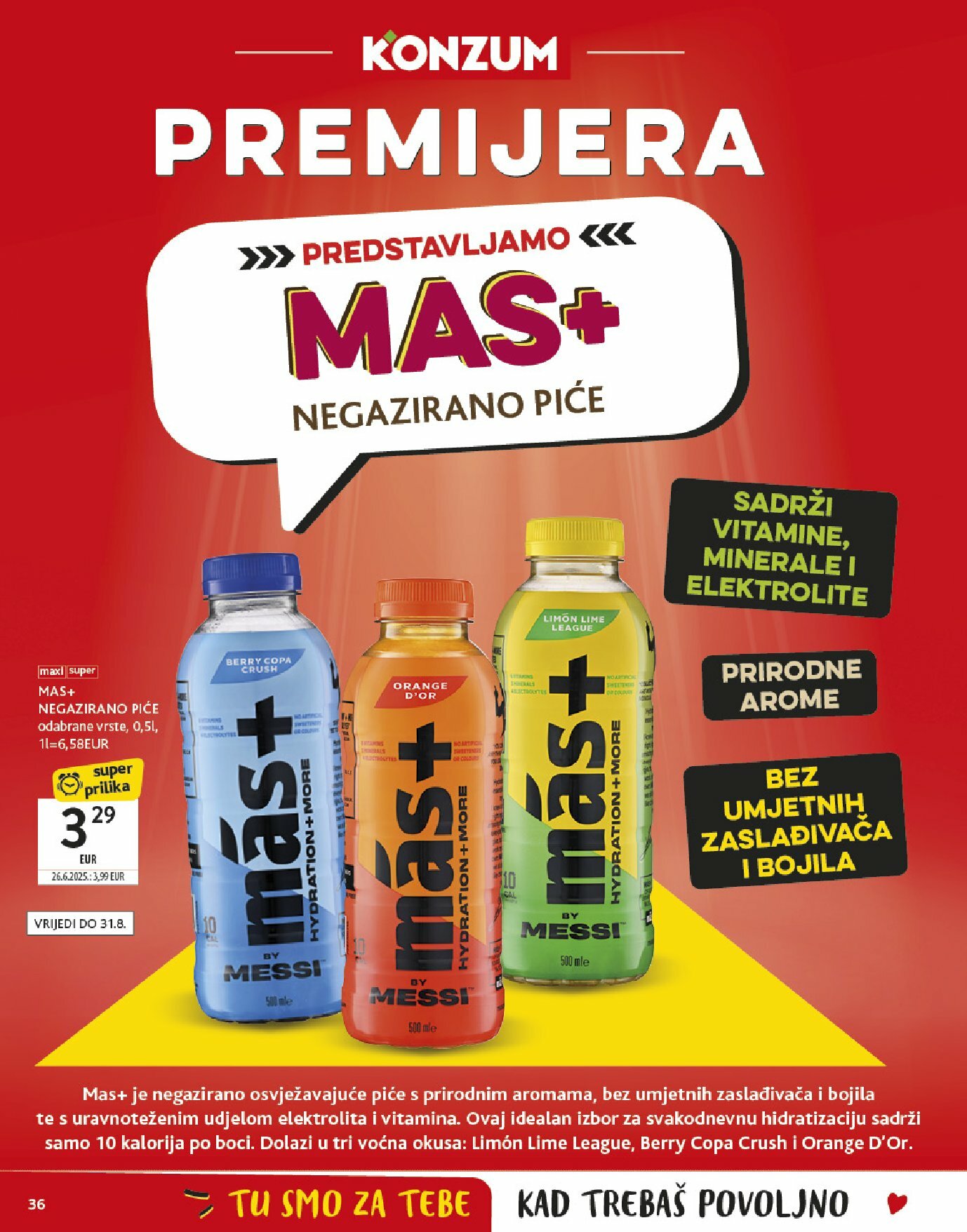 konzum - Prelistajte katalog Konzum, vrijedi od 13.08. do 19.08. - page: 36