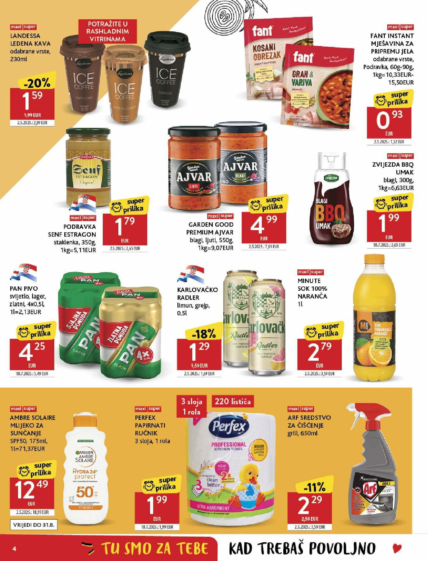 konzum - Prelistajte katalog Konzum, vrijedi od 13.08. do 19.08. - page: 4