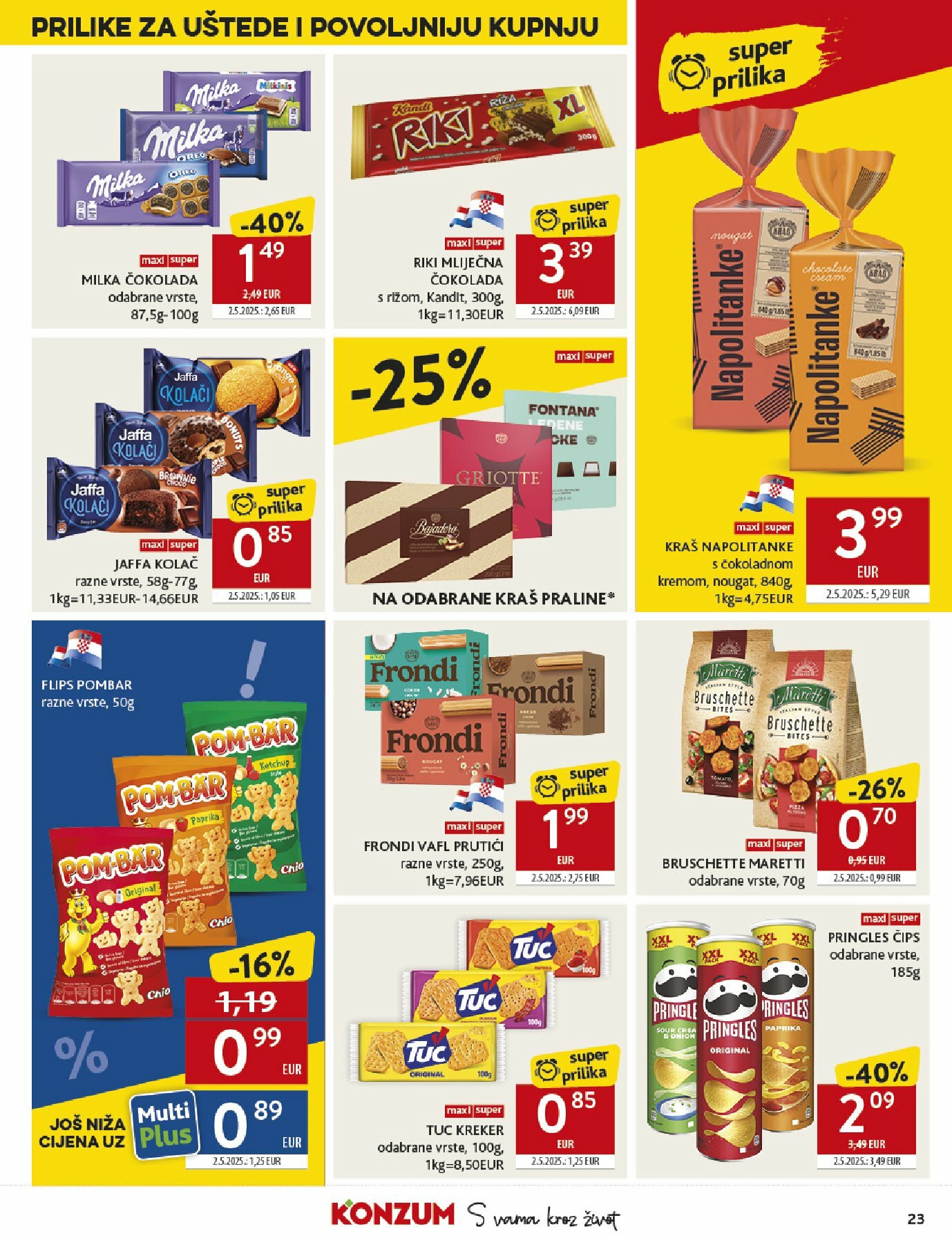 konzum - Prelistajte katalog Konzum, vrijedi od 13.08. do 19.08. - page: 23