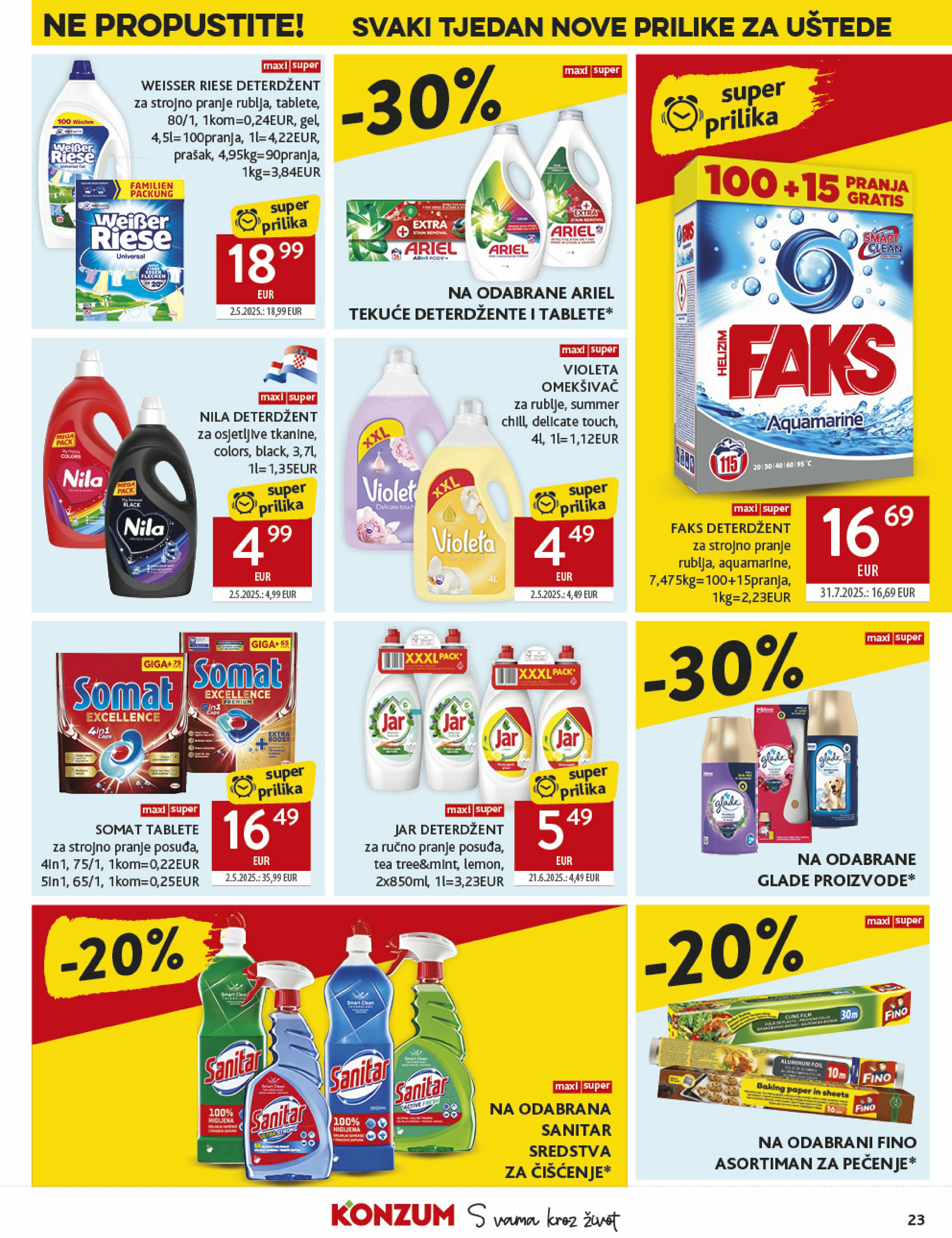 konzum - Prelistajte katalog Konzum, vrijedi od 20.08. do 26.08. - page: 23 konzum - Prelistajte katalog Konzum, vrijedi od 20.08. do 26.08. - page: 23