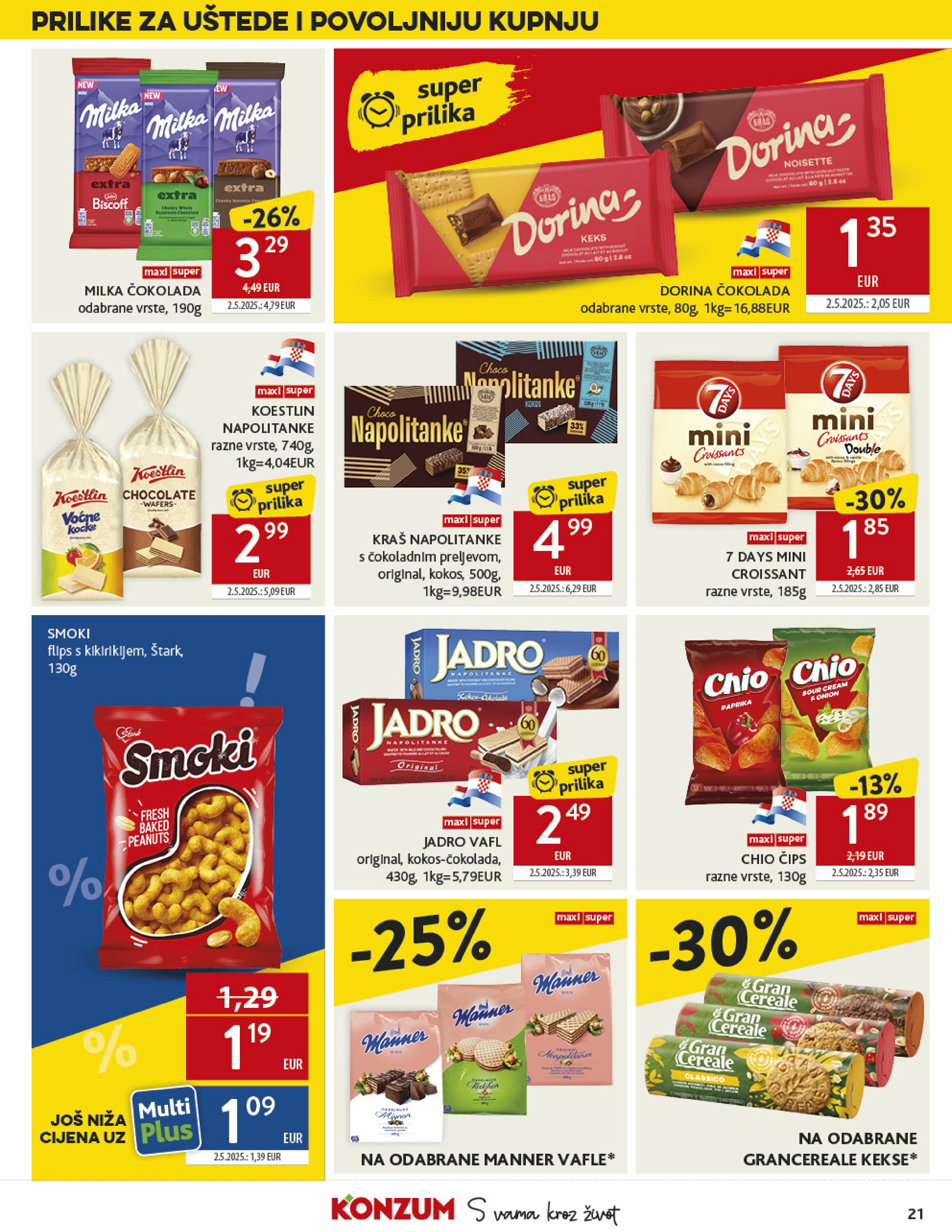 konzum - Prelistajte katalog Konzum, vrijedi od 20.08. do 26.08. - page: 21 konzum - Prelistajte katalog Konzum, vrijedi od 20.08. do 26.08. - page: 21