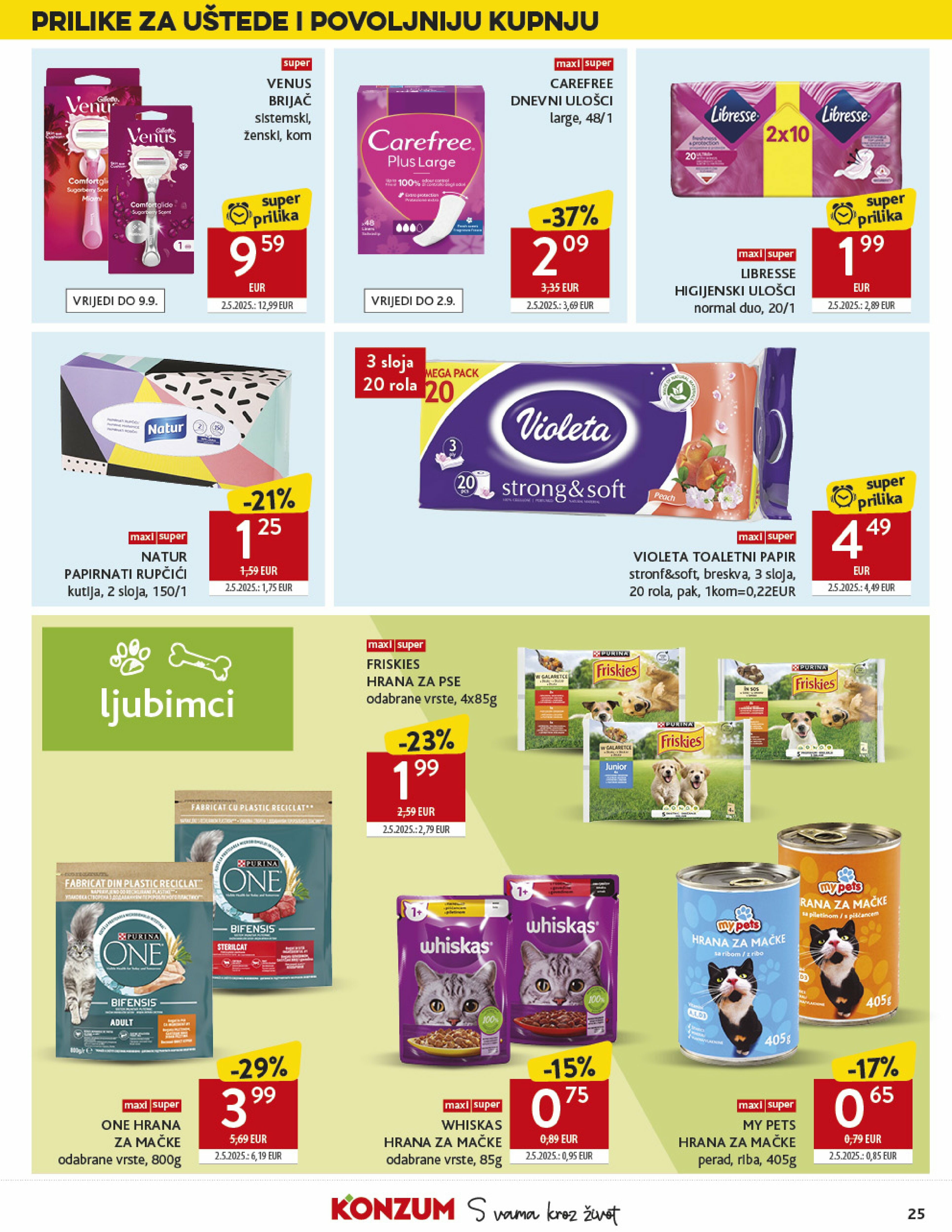 konzum - Prelistajte katalog Konzum, vrijedi od 20.08. do 26.08. - page: 25 konzum - Prelistajte katalog Konzum, vrijedi od 20.08. do 26.08. - page: 25