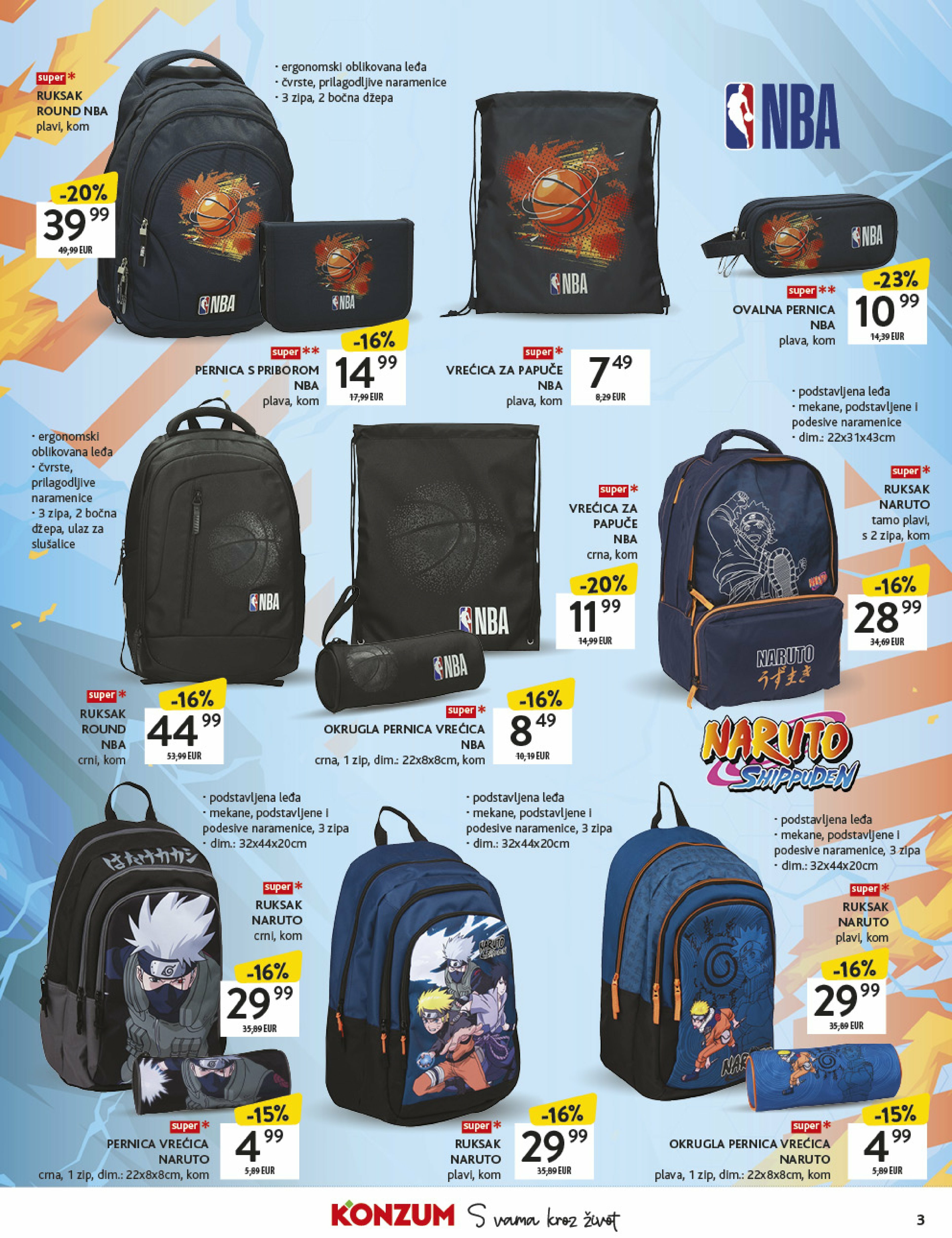 konzum - Prelistajte katalog Konzum - Katalog škola, vrijedi od 18.08. do 21.09. - page: 3 konzum - Prelistajte katalog Konzum - Katalog škola, vrijedi od 18.08. do 21.09. - page: 3
