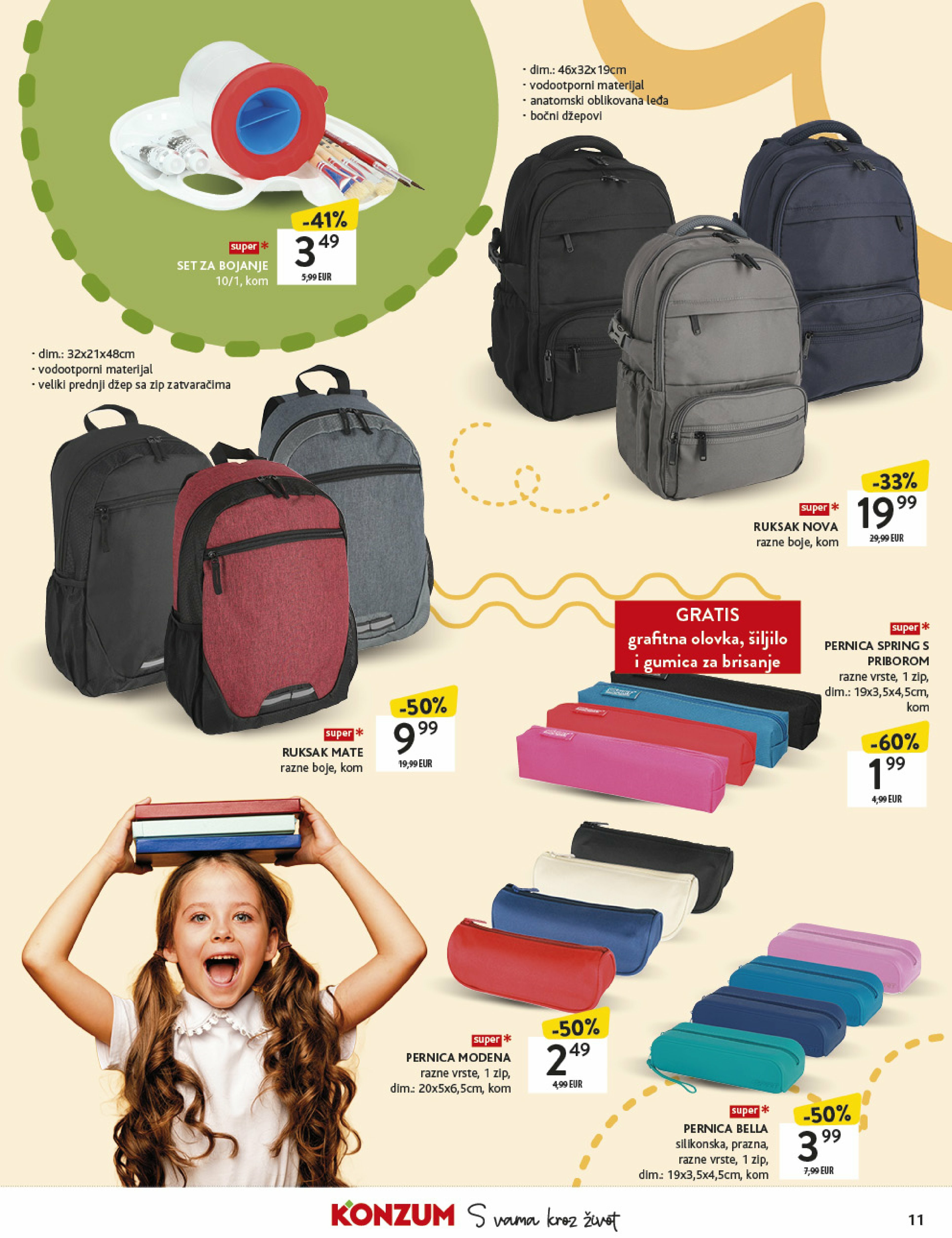 konzum - Prelistajte katalog Konzum - Katalog škola, vrijedi od 18.08. do 21.09. - page: 11 konzum - Prelistajte katalog Konzum - Katalog škola, vrijedi od 18.08. do 21.09. - page: 11