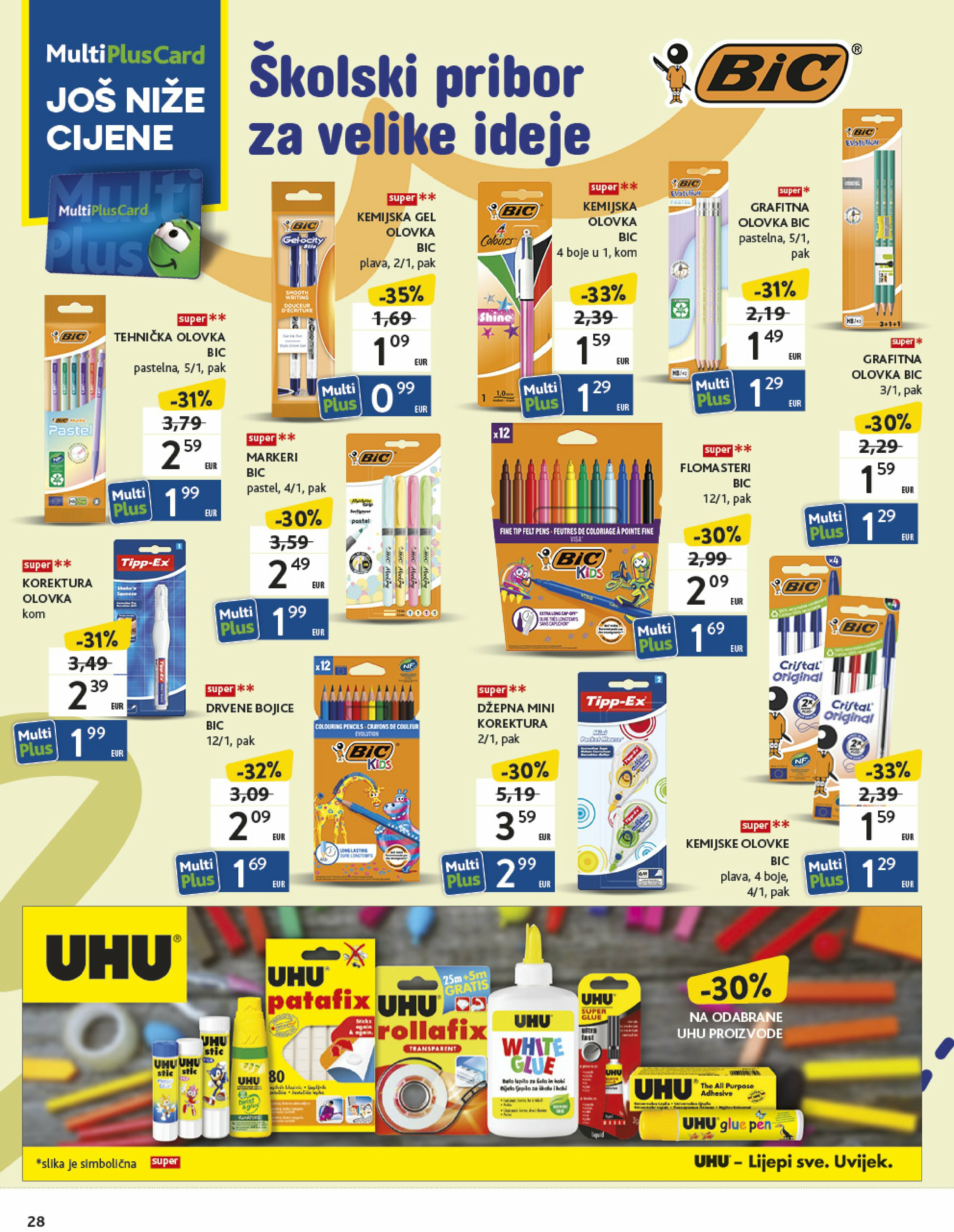 konzum - Prelistajte katalog Konzum - Katalog škola, vrijedi od 18.08. do 21.09. - page: 28 konzum - Prelistajte katalog Konzum - Katalog škola, vrijedi od 18.08. do 21.09. - page: 28