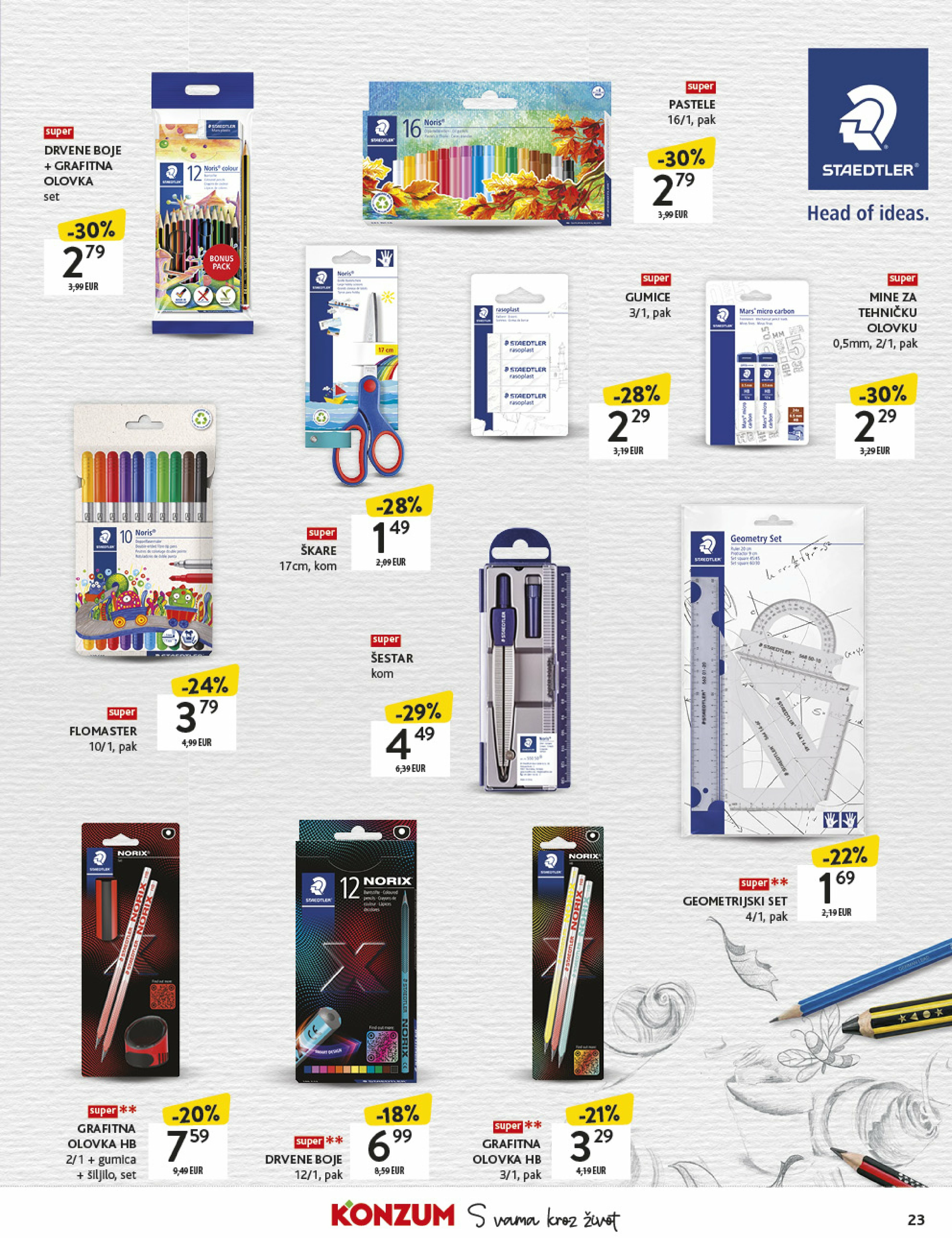 konzum - Prelistajte katalog Konzum - Katalog škola, vrijedi od 18.08. do 21.09. - page: 23 konzum - Prelistajte katalog Konzum - Katalog škola, vrijedi od 18.08. do 21.09. - page: 23