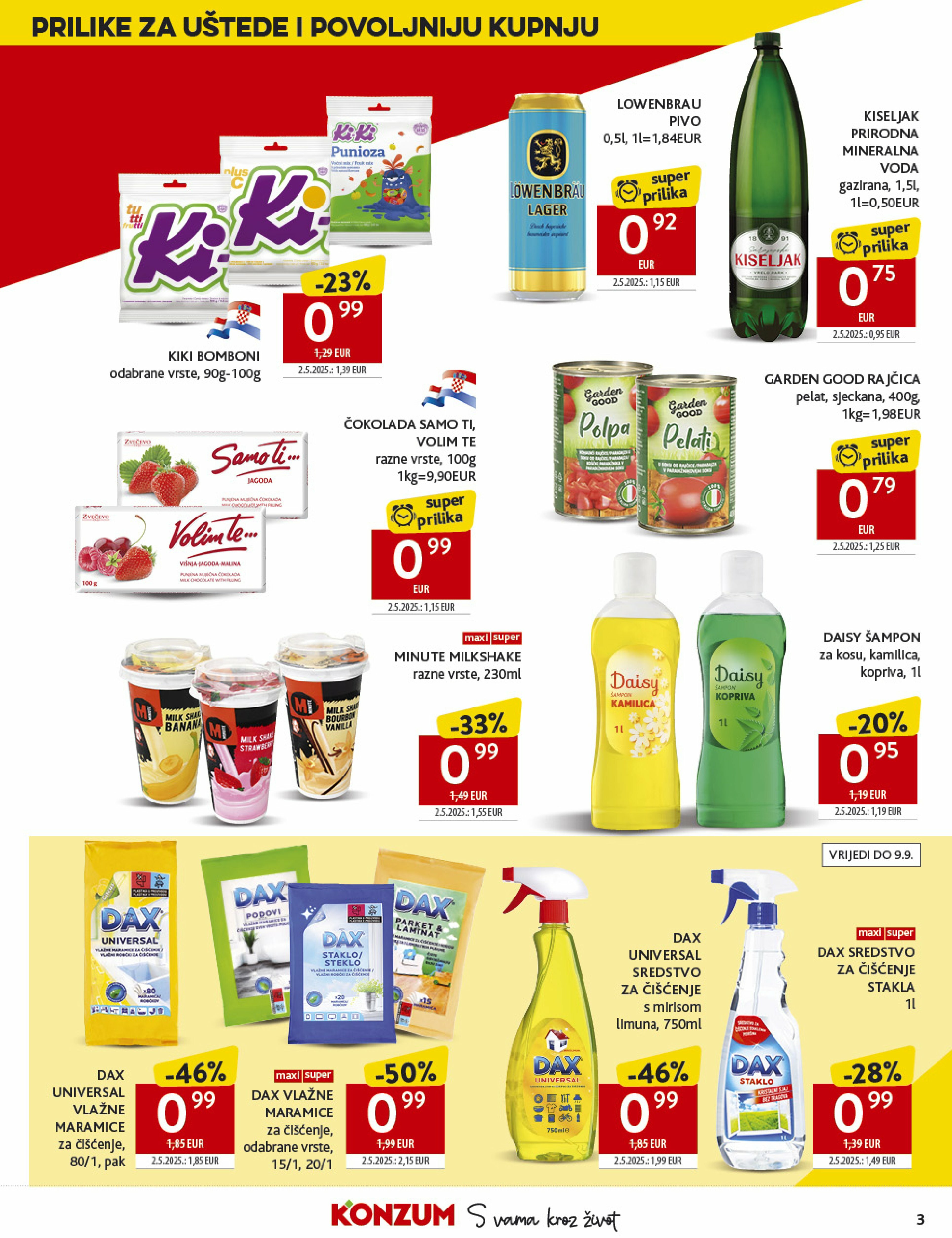 konzum - Prelistajte katalog Konzum, vrijedi od 27.08. do 02.09. - page: 3 konzum - Prelistajte katalog Konzum, vrijedi od 27.08. do 02.09. - page: 3