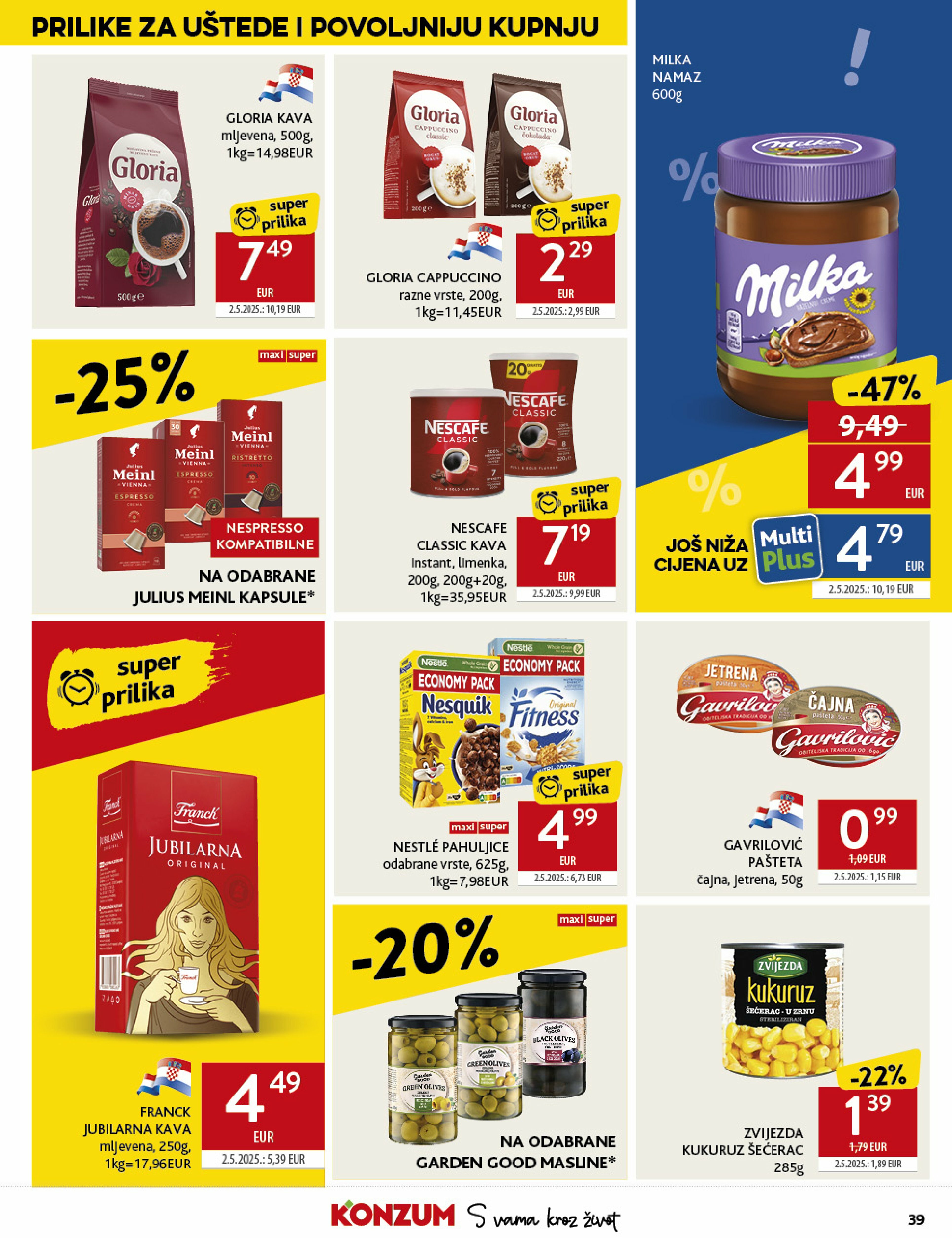 konzum - Prelistajte katalog Konzum, vrijedi od 03.09. do 09.09. - page: 39