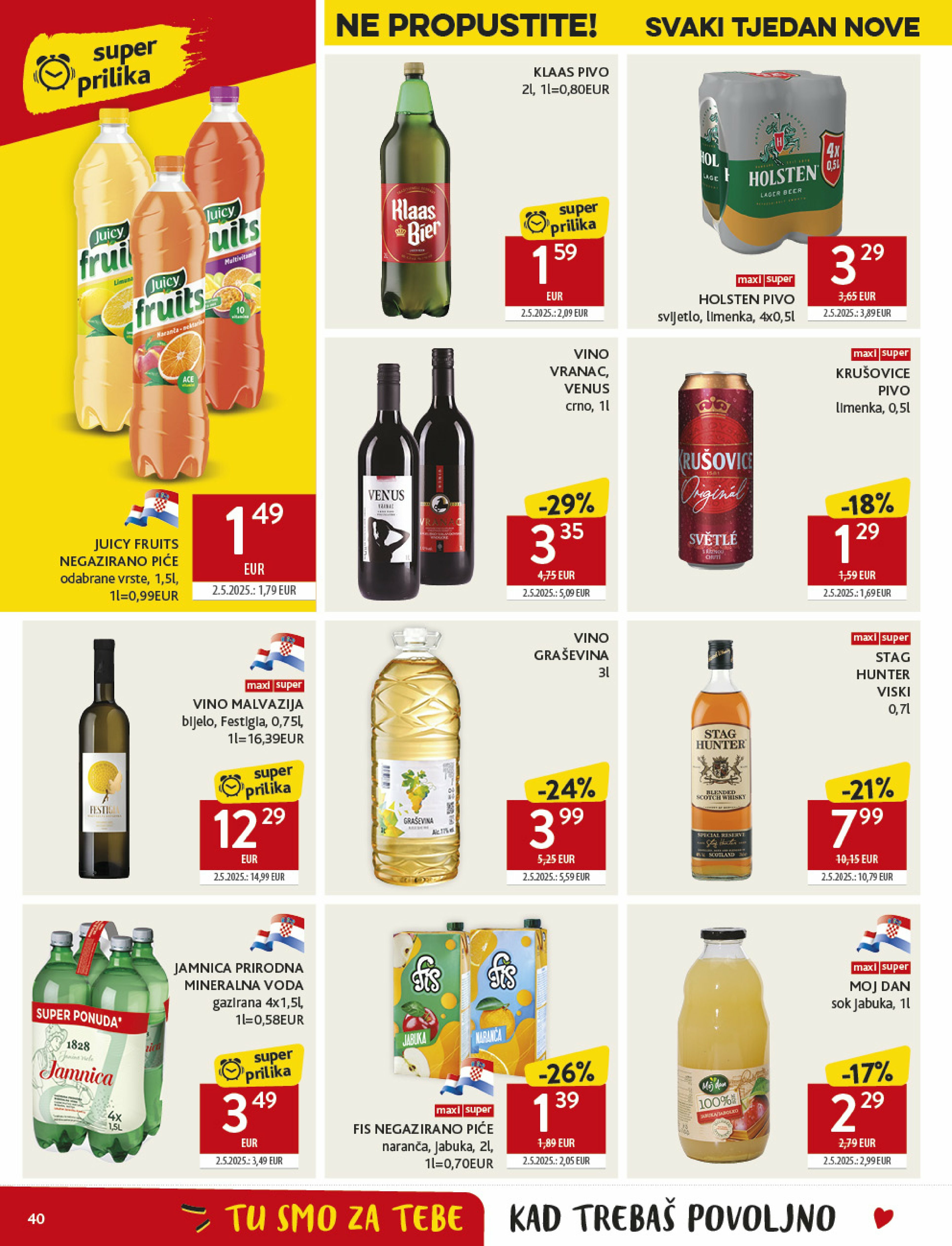 konzum - Prelistajte katalog Konzum, vrijedi od 03.09. do 09.09. - page: 40