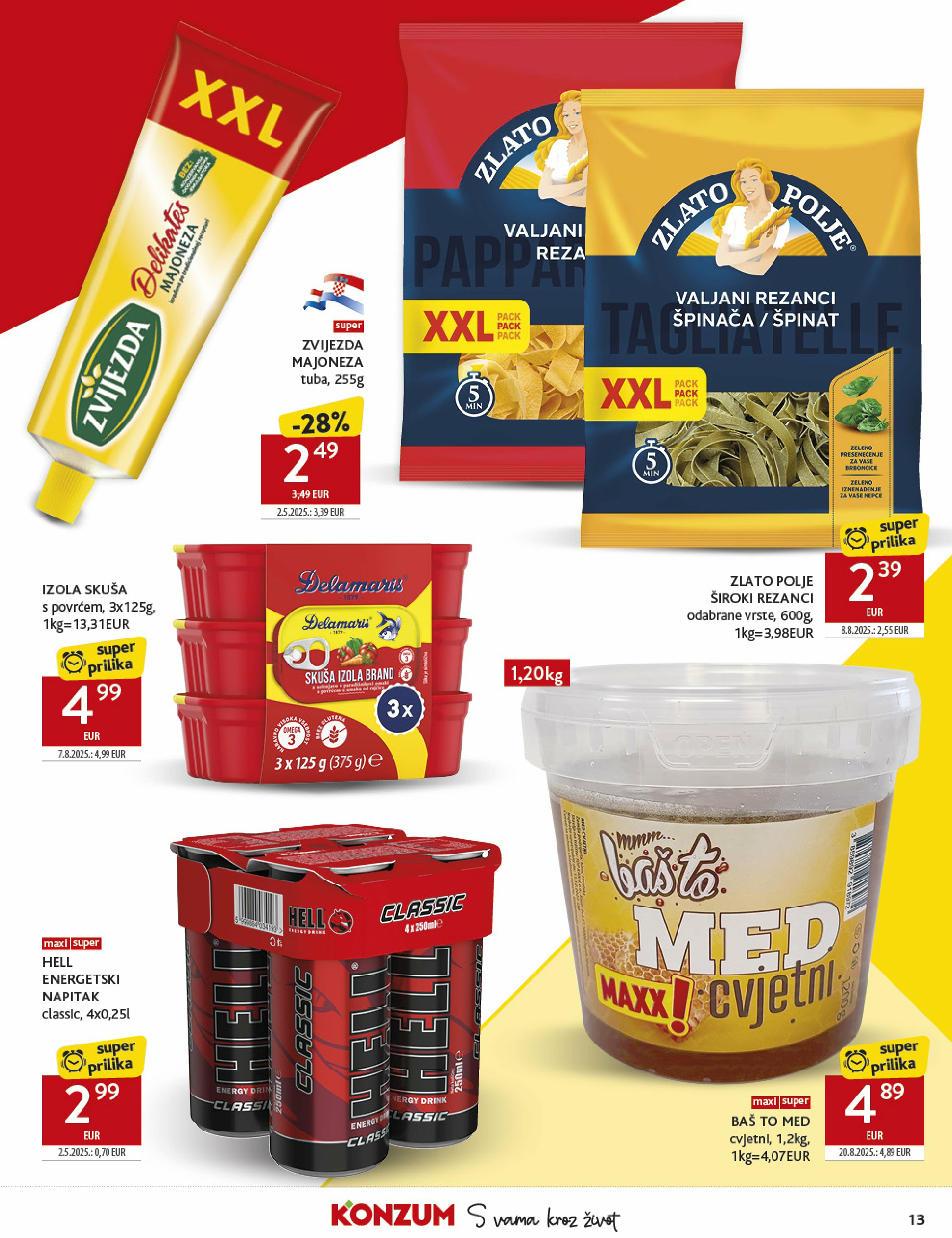 konzum - Prelistajte katalog Konzum, vrijedi od 03.09. do 09.09. - page: 13
