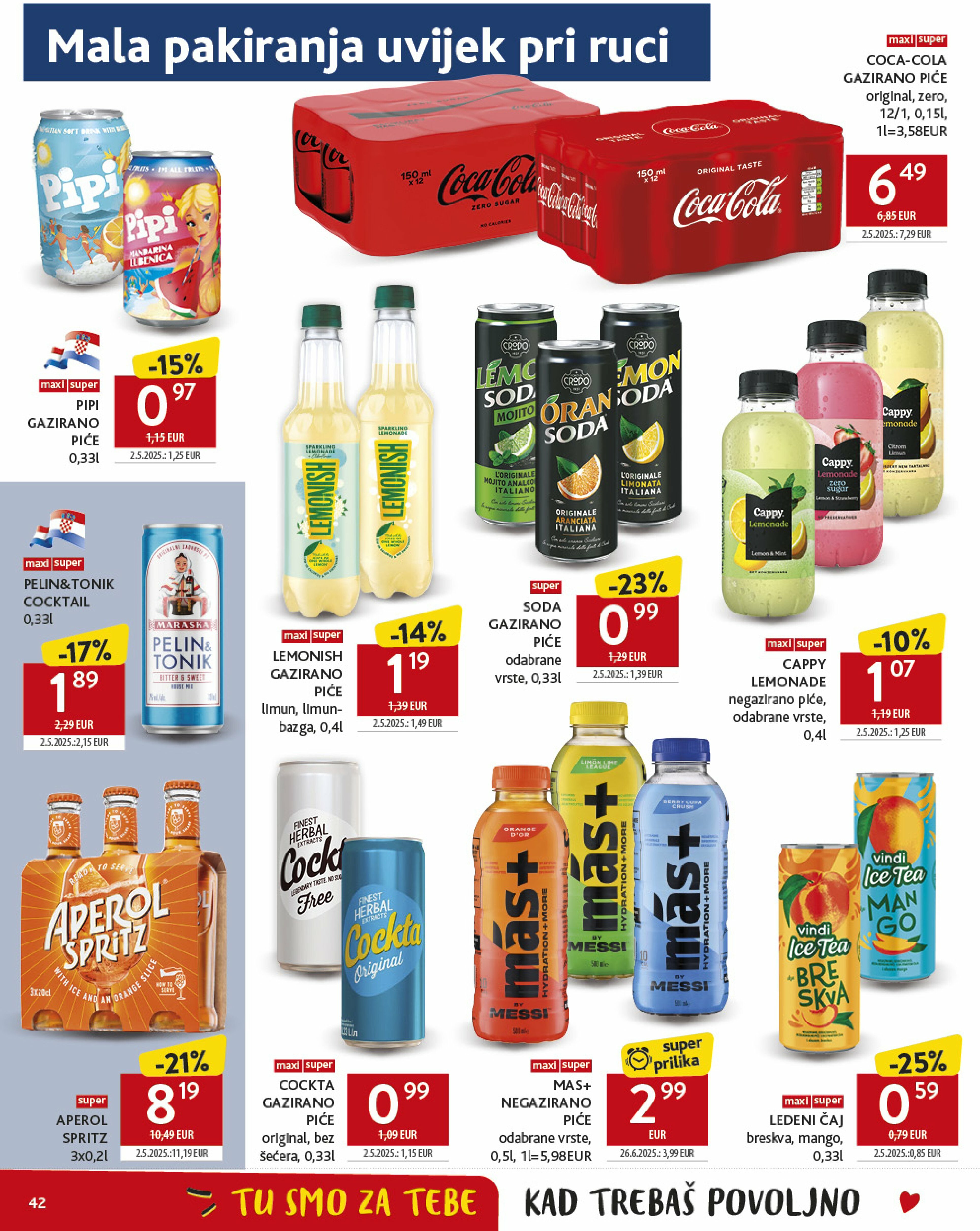 konzum - Prelistajte katalog Konzum, vrijedi od 03.09. do 09.09. - page: 42
