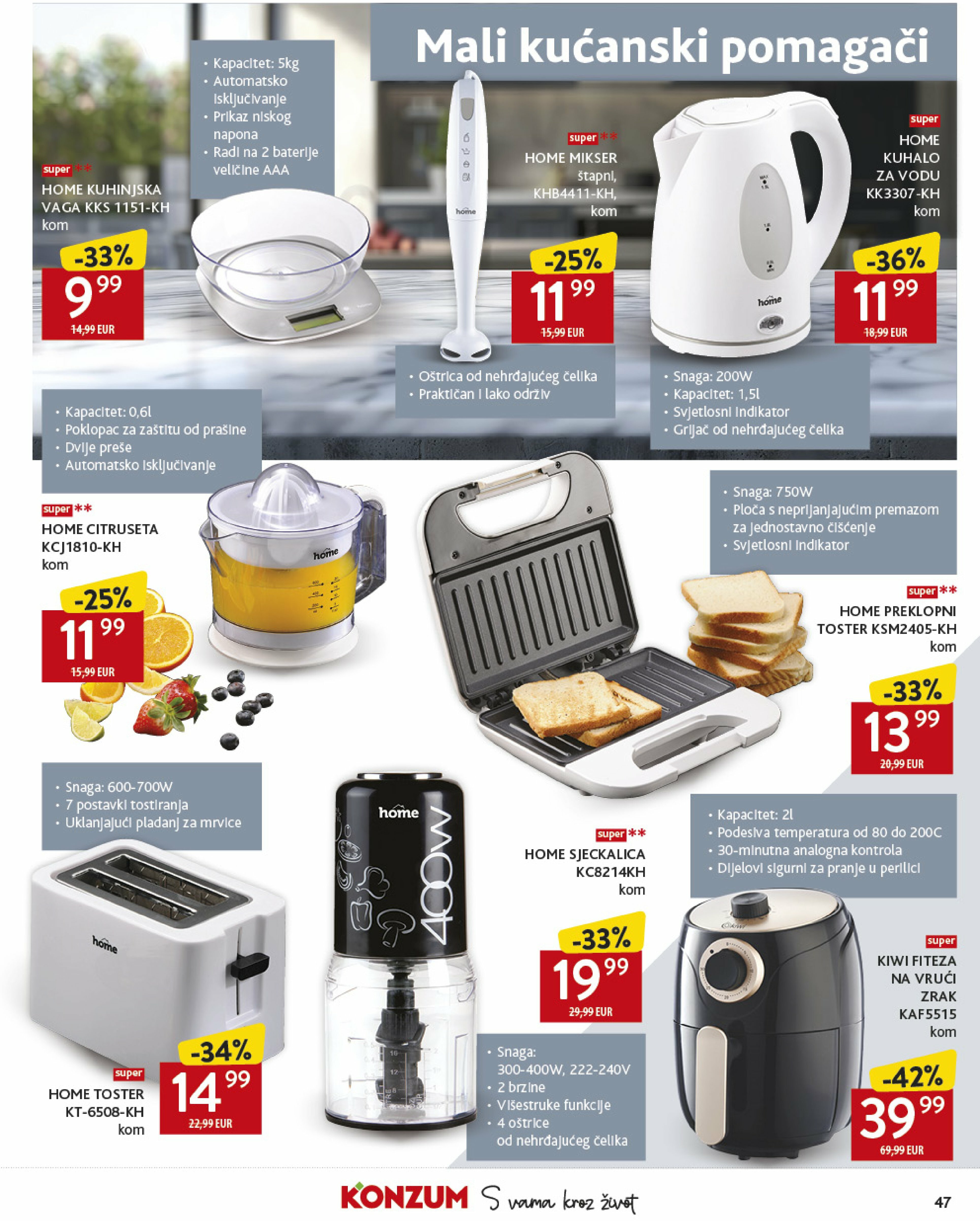 konzum - Prelistajte katalog Konzum, vrijedi od 03.09. do 09.09. - page: 47