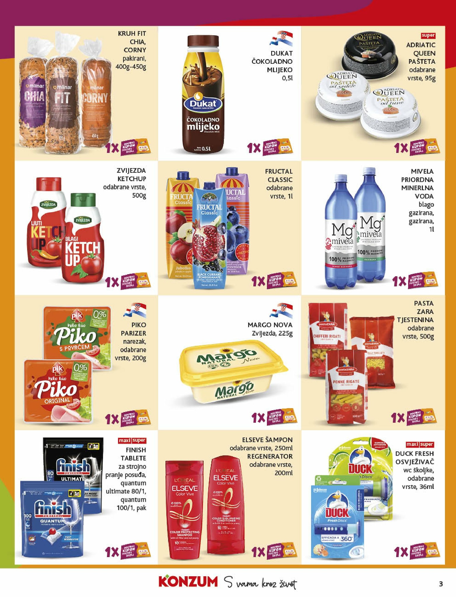 konzum - Prelistajte katalog Konzum, vrijedi od 10.09. do 16.09. - page: 3 konzum - Prelistajte katalog Konzum, vrijedi od 10.09. do 16.09. - page: 3