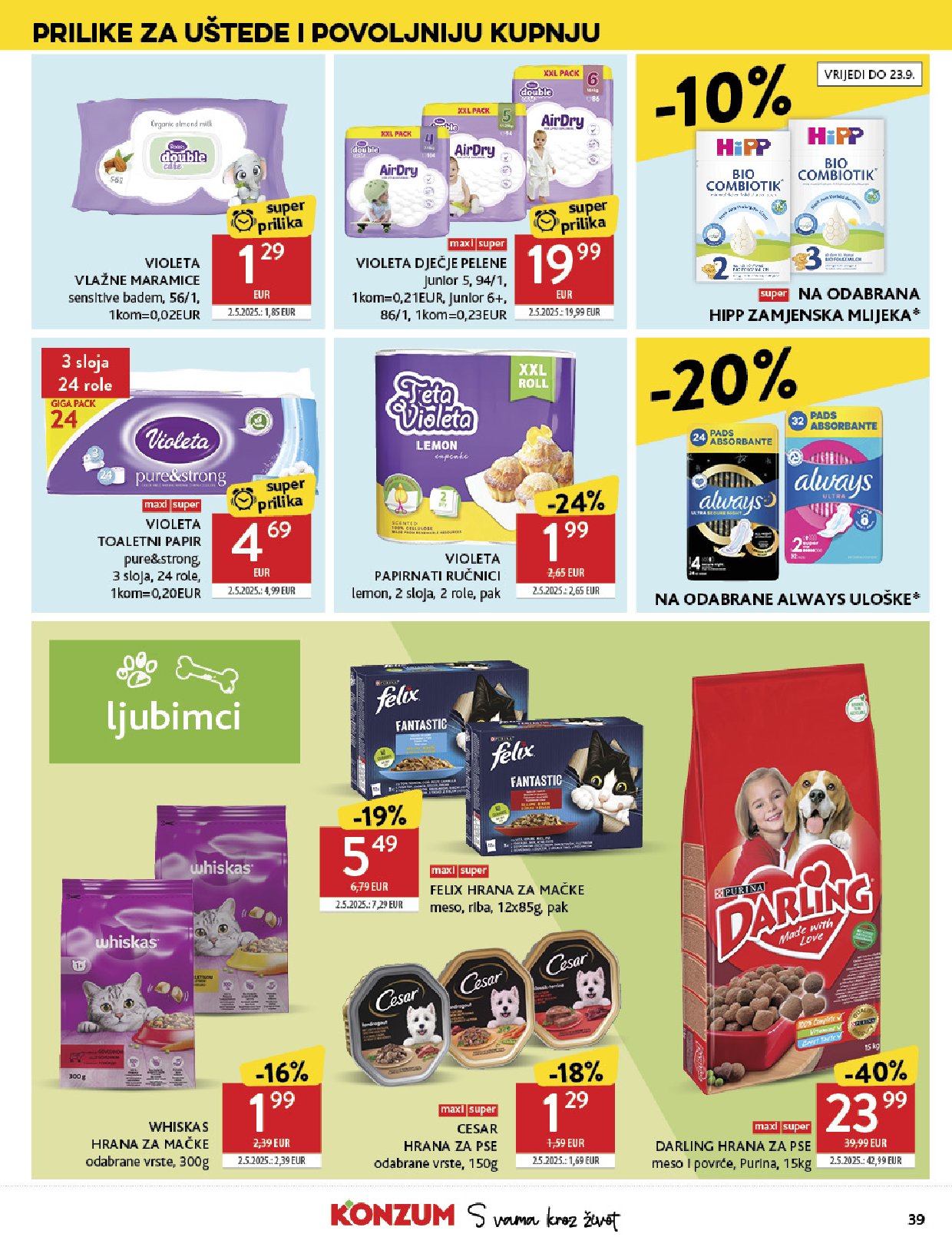 konzum - Prelistajte katalog Konzum, vrijedi od 10.09. do 16.09. - page: 39 konzum - Prelistajte katalog Konzum, vrijedi od 10.09. do 16.09. - page: 39