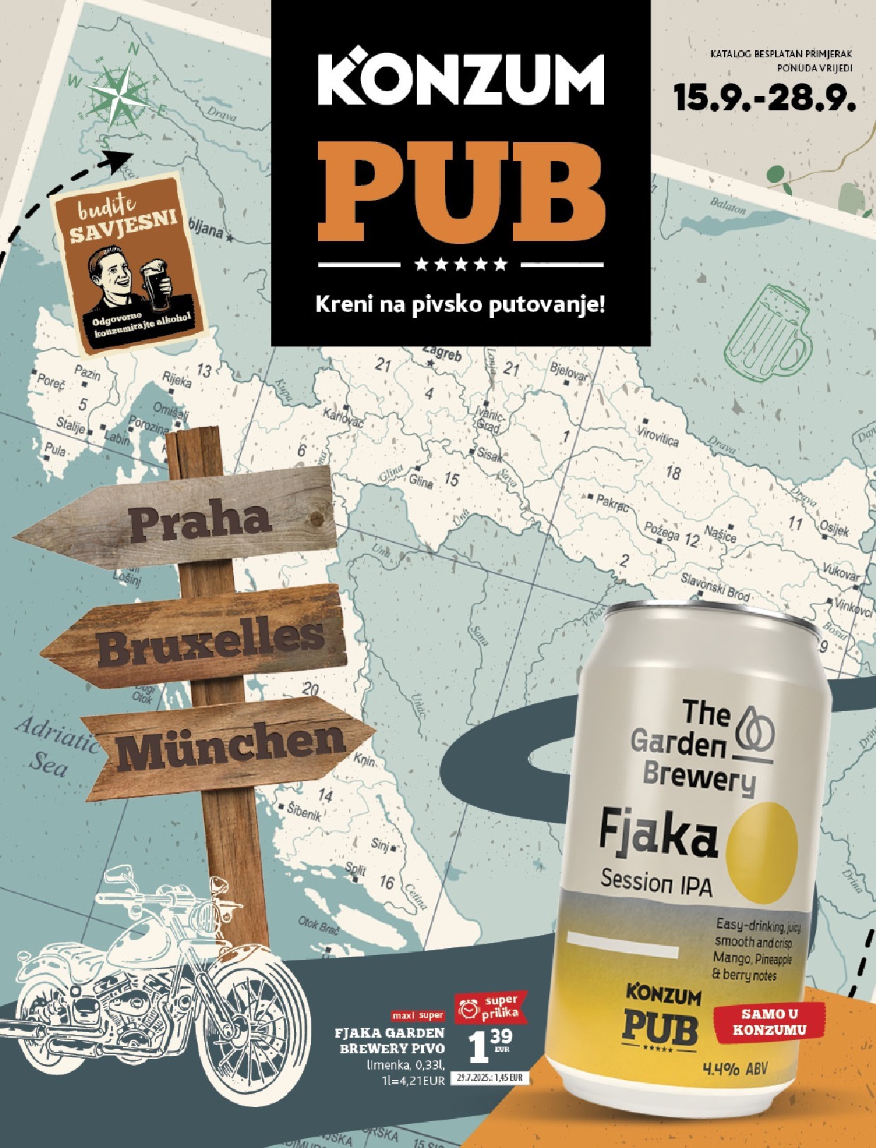 konzum - Prelistajte katalog Konzum - Pub, vrijedi od 15.09. do 28.09.