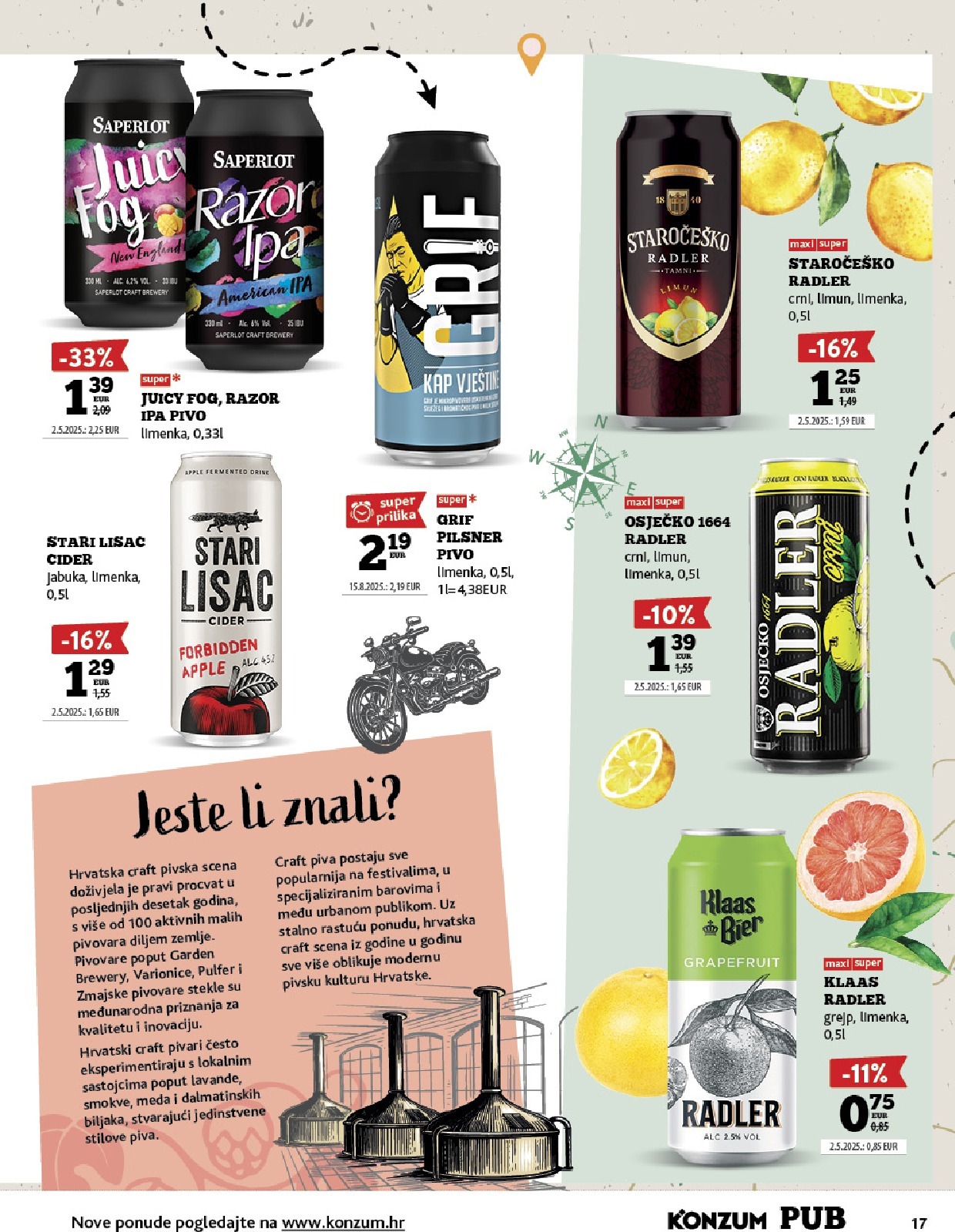 konzum - Prelistajte katalog Konzum - Pub, vrijedi od 15.09. do 28.09. - page: 17