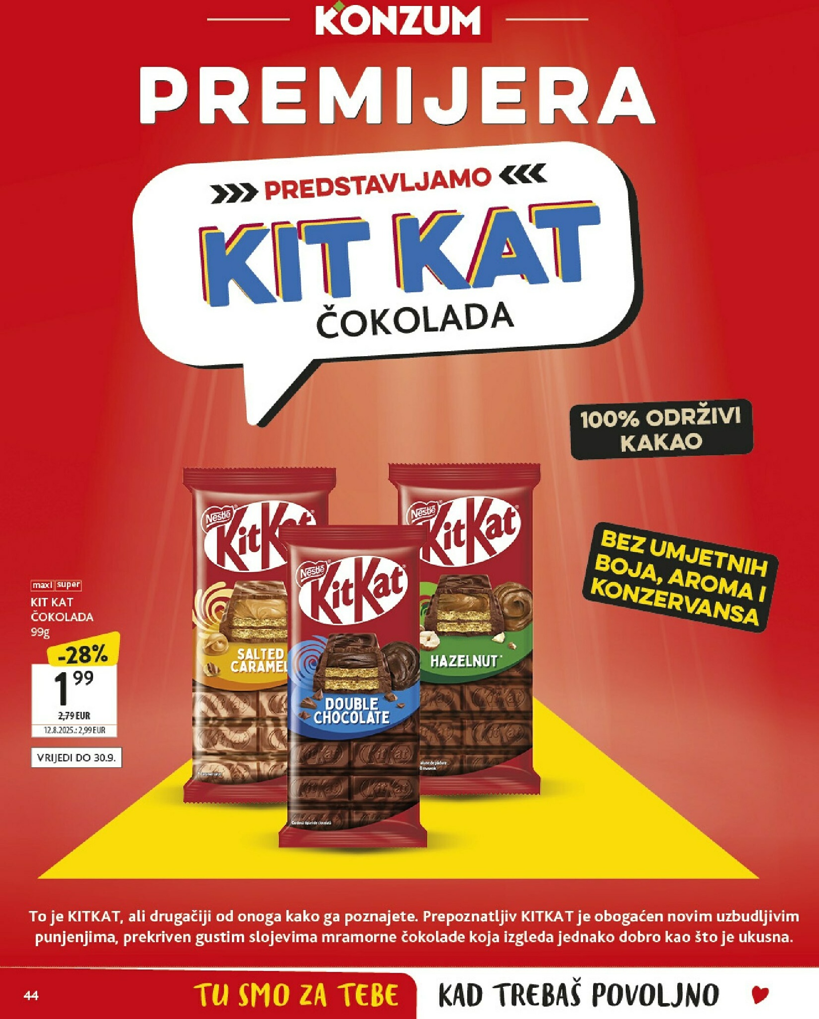 konzum - Prelistajte katalog Konzum, vrijedi od 17.09. do 23.09. - page: 44