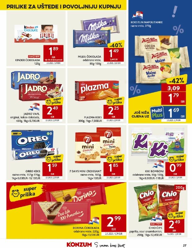 konzum - Prelistajte katalog Konzum, vrijedi od 24.09. do 30.09. - page: 27