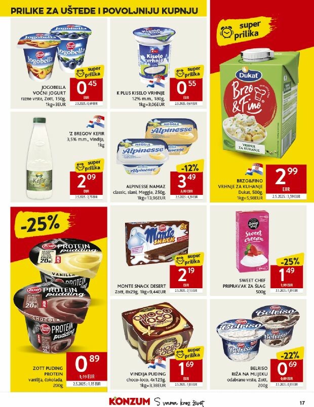 konzum - Prelistajte katalog Konzum, vrijedi od 24.09. do 30.09. - page: 17
