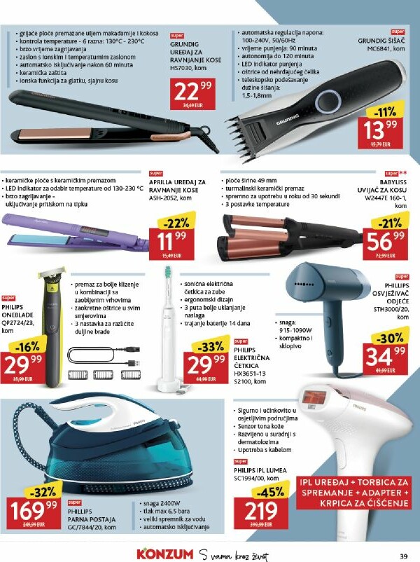 konzum - Prelistajte katalog Konzum, vrijedi od 24.09. do 30.09. - page: 39