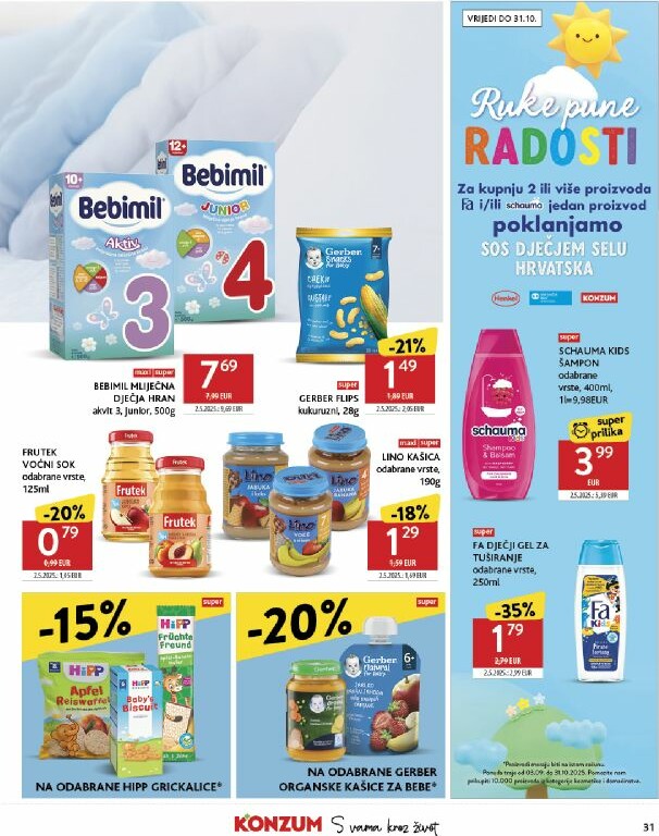 konzum - Prelistajte katalog Konzum, vrijedi od 24.09. do 30.09. - page: 31