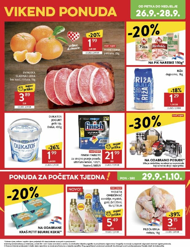 konzum - Prelistajte katalog Konzum, vrijedi od 24.09. do 30.09. - page: 42