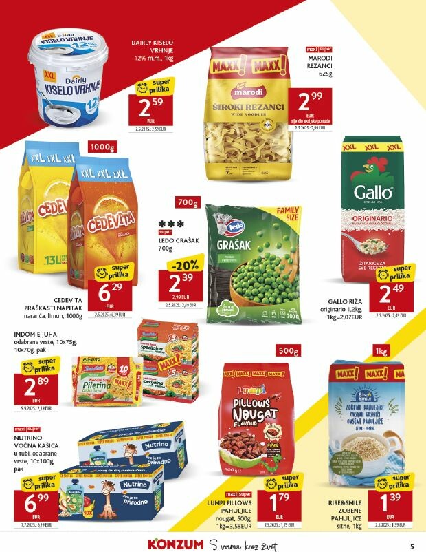 konzum - Prelistajte katalog Konzum, vrijedi od 24.09. do 30.09. - page: 5