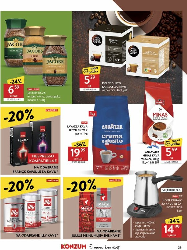 konzum - Prelistajte katalog Konzum, vrijedi od 24.09. do 30.09. - page: 23
